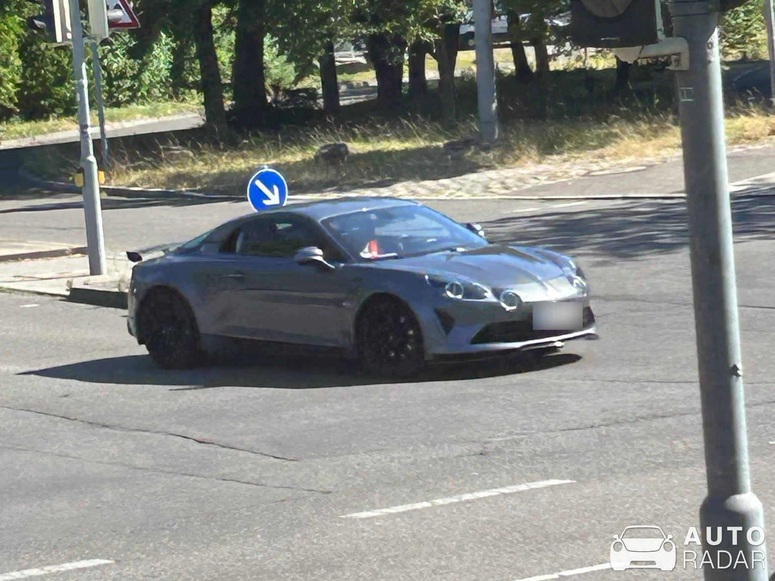 Alpine A110 spotted in Stuttgart