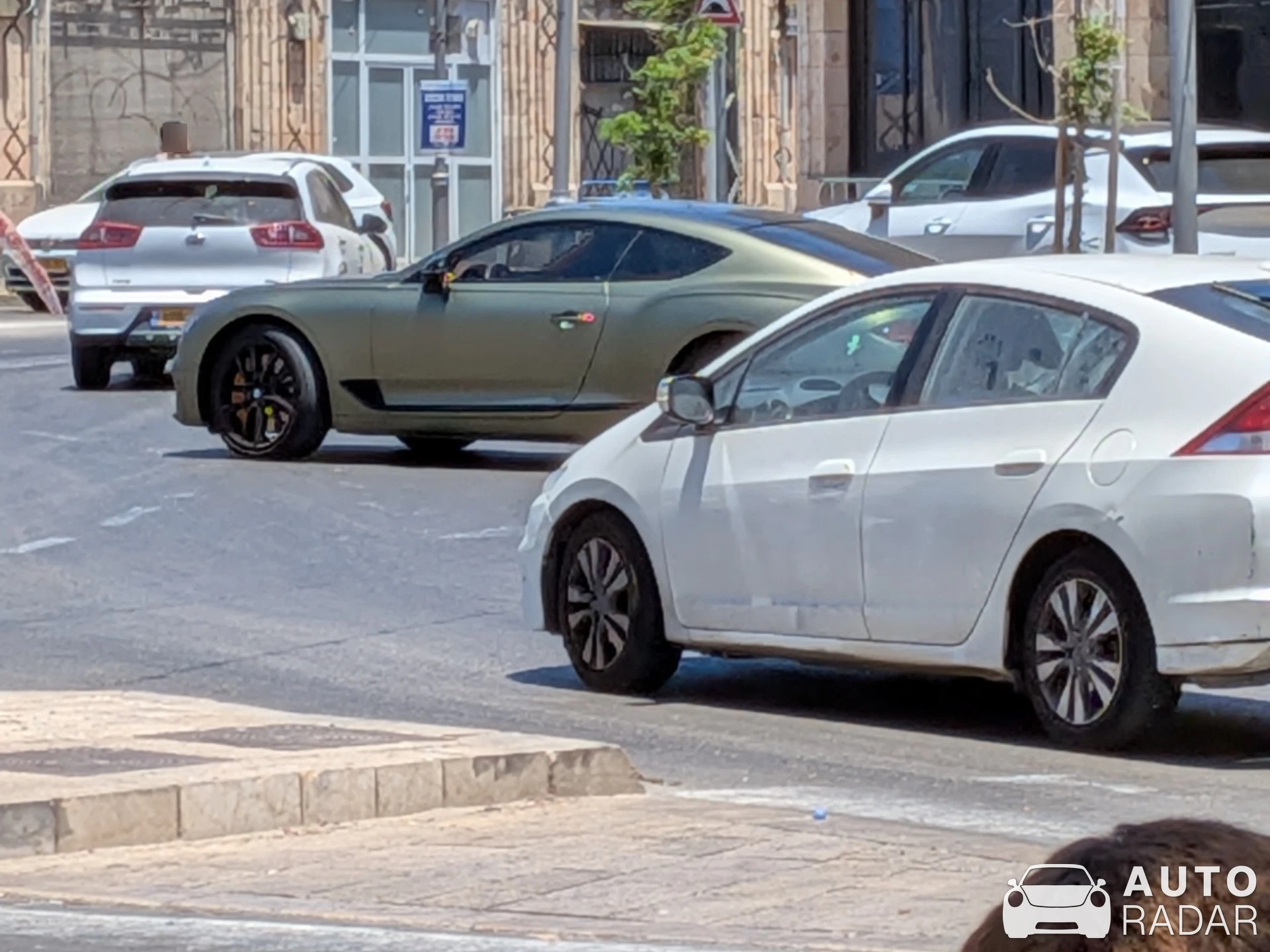 Bentley Continental GT spotted in Herzliya