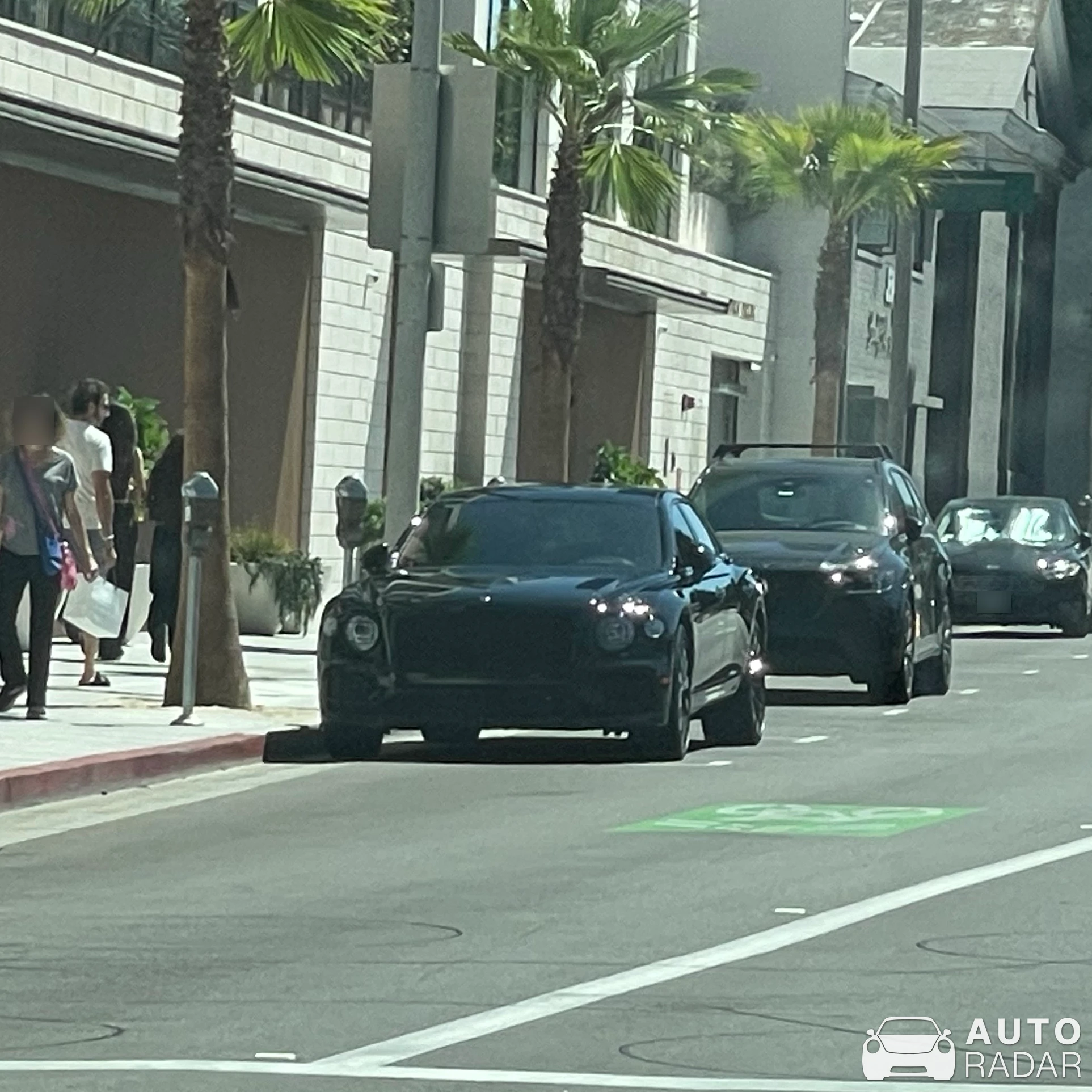 Bentley Flying Spur V8 spotted in Beverly Hills