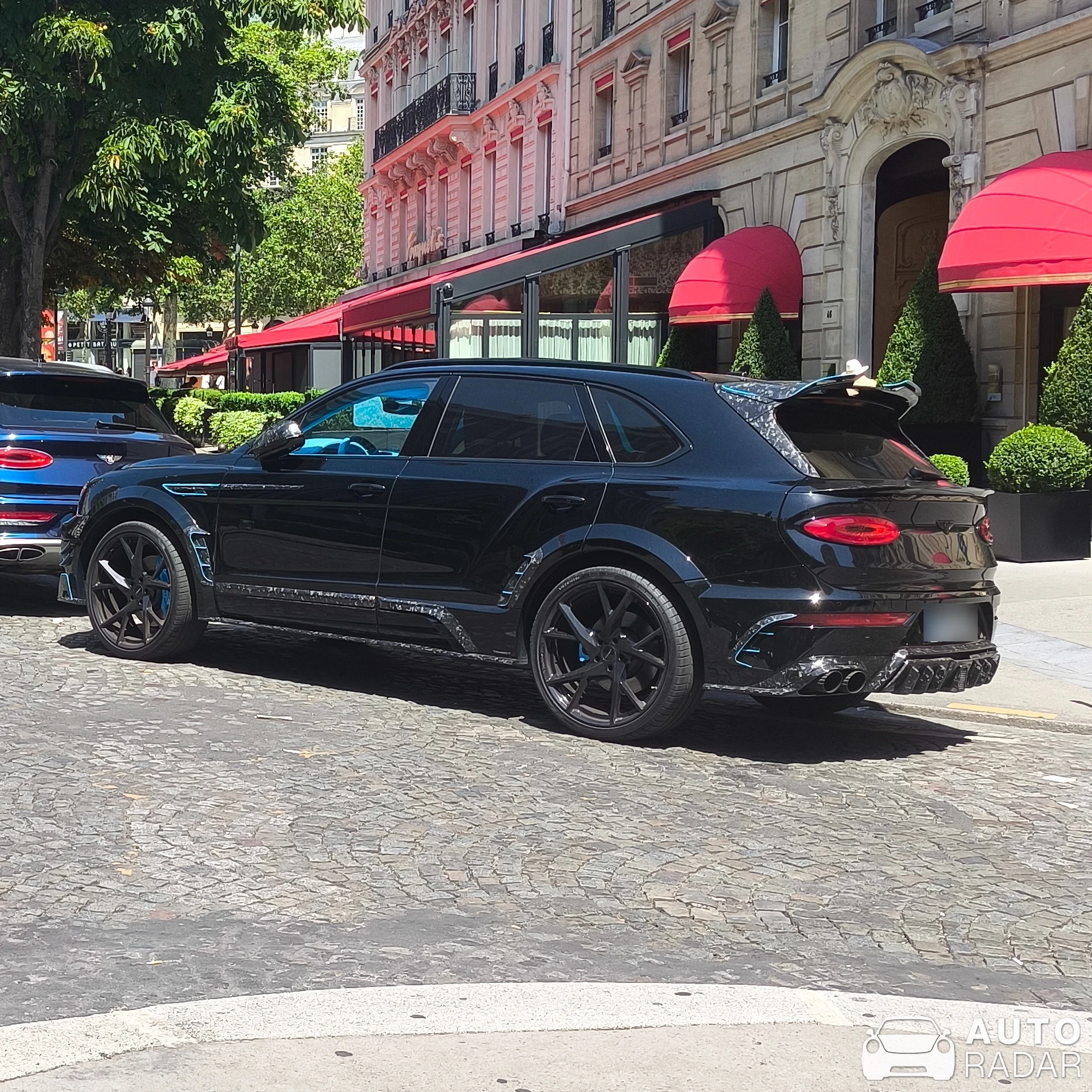 Bentley Mansory Bentayga spotted in Paris