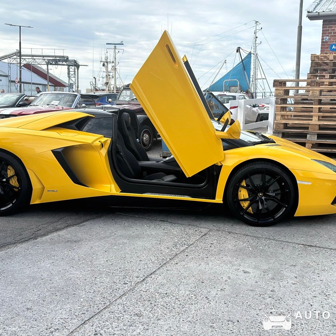 Lamborghini Aventador LP700-4 Roadster spotted in Gilleleje