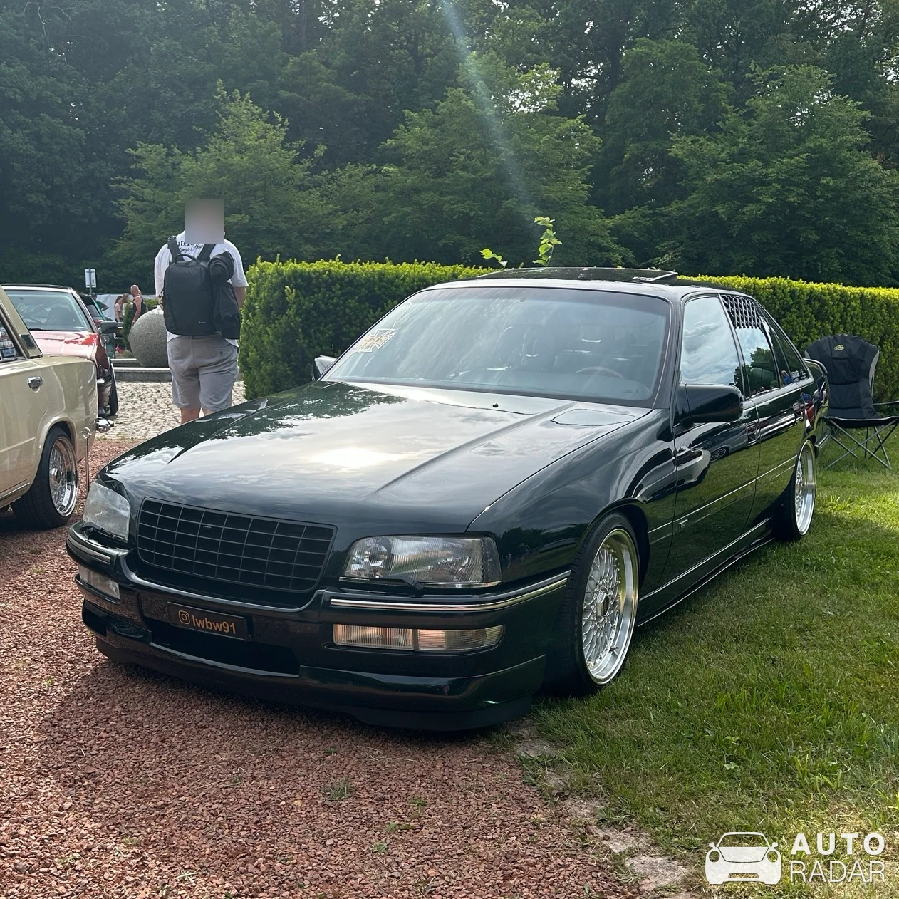 Opel Senator spotted in Lichtenstein/Sachsen