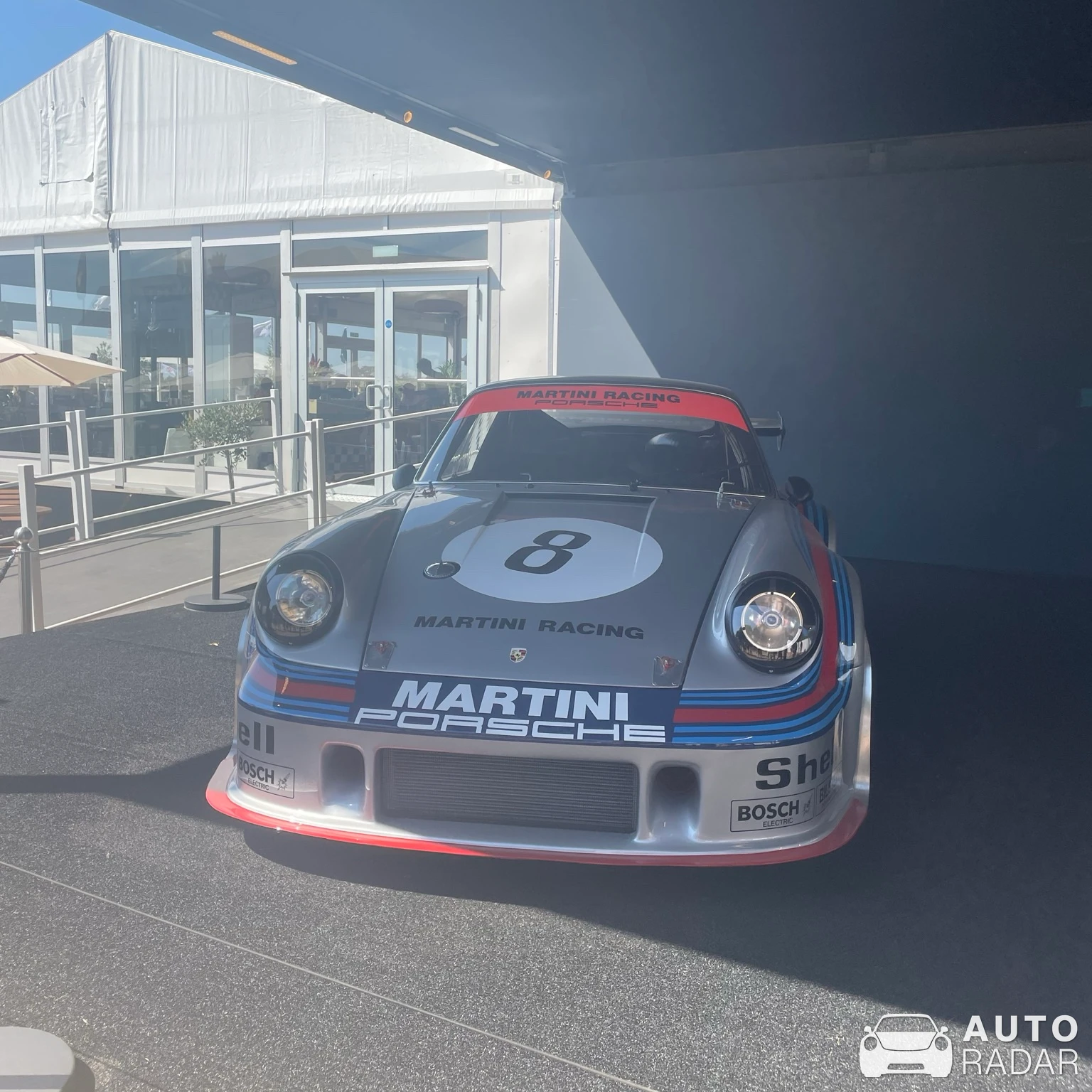 Porsche 911 RSR Martini Racing spotted in Goodwood
