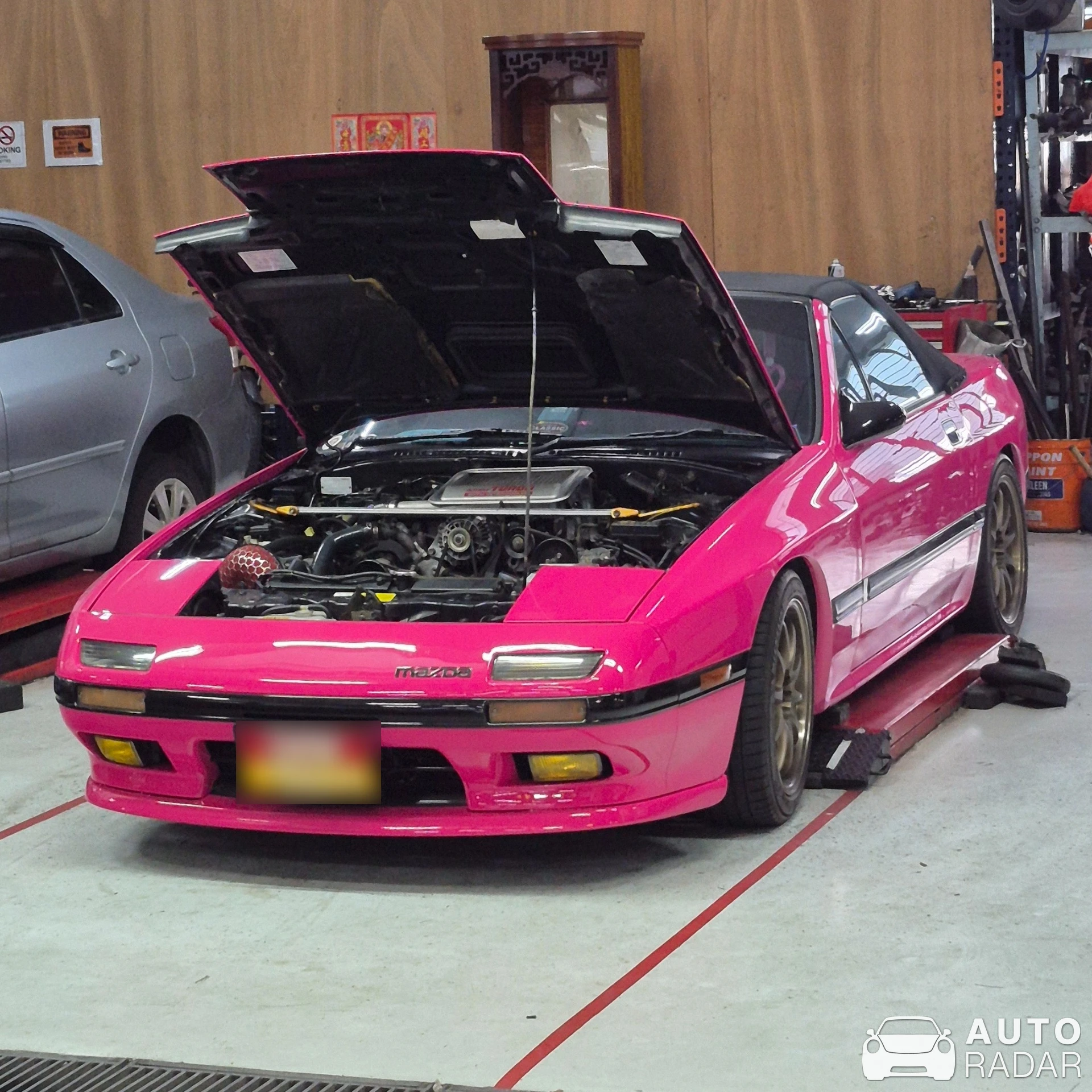 Mazda RX-7 FC3S Convertible spotted in Singapore