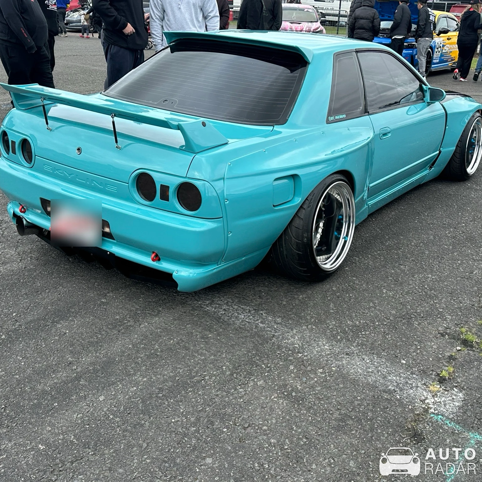 LB-Kaido Works Nissan R32 Skyline spotted in Wellingborough