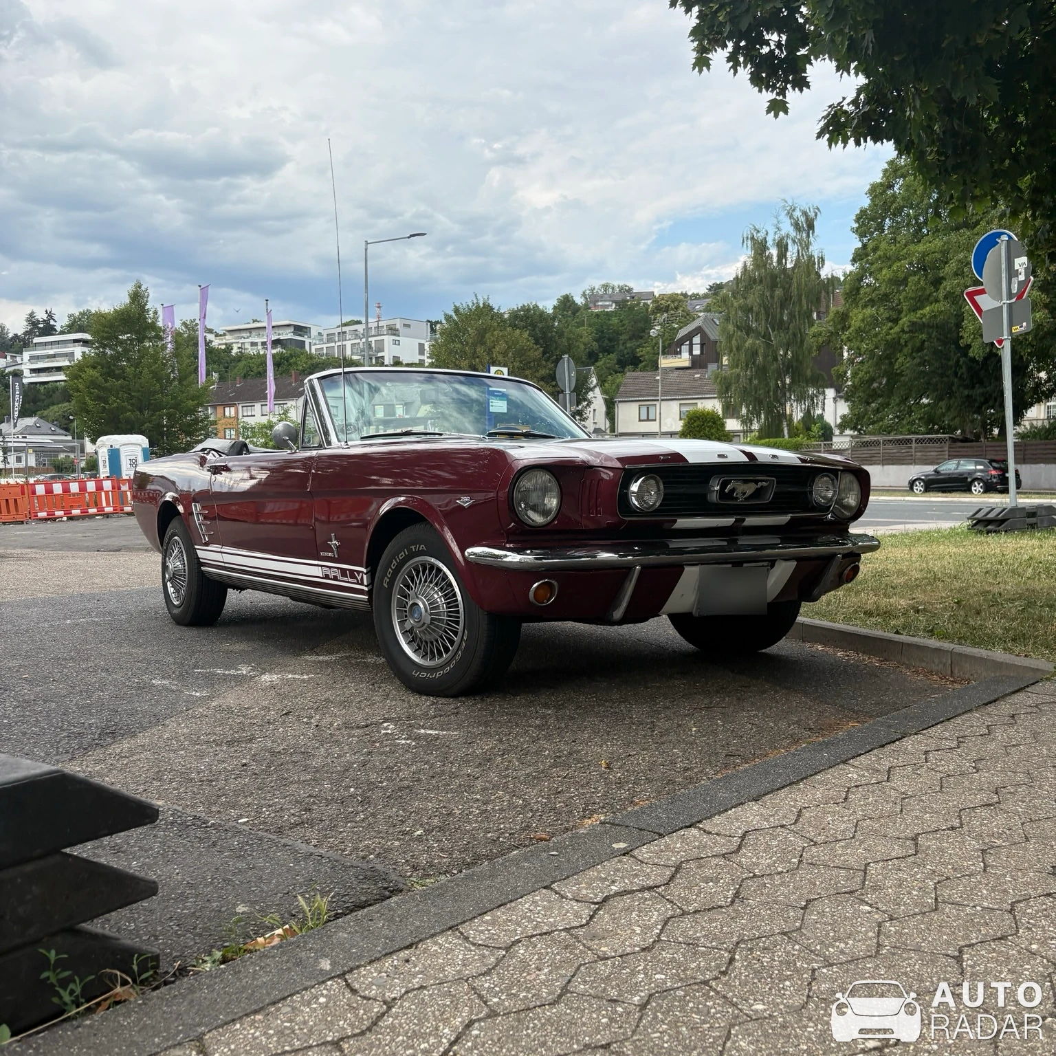 Ford Mustang 289 Rally-Pack Convertible spotted in Neuwied