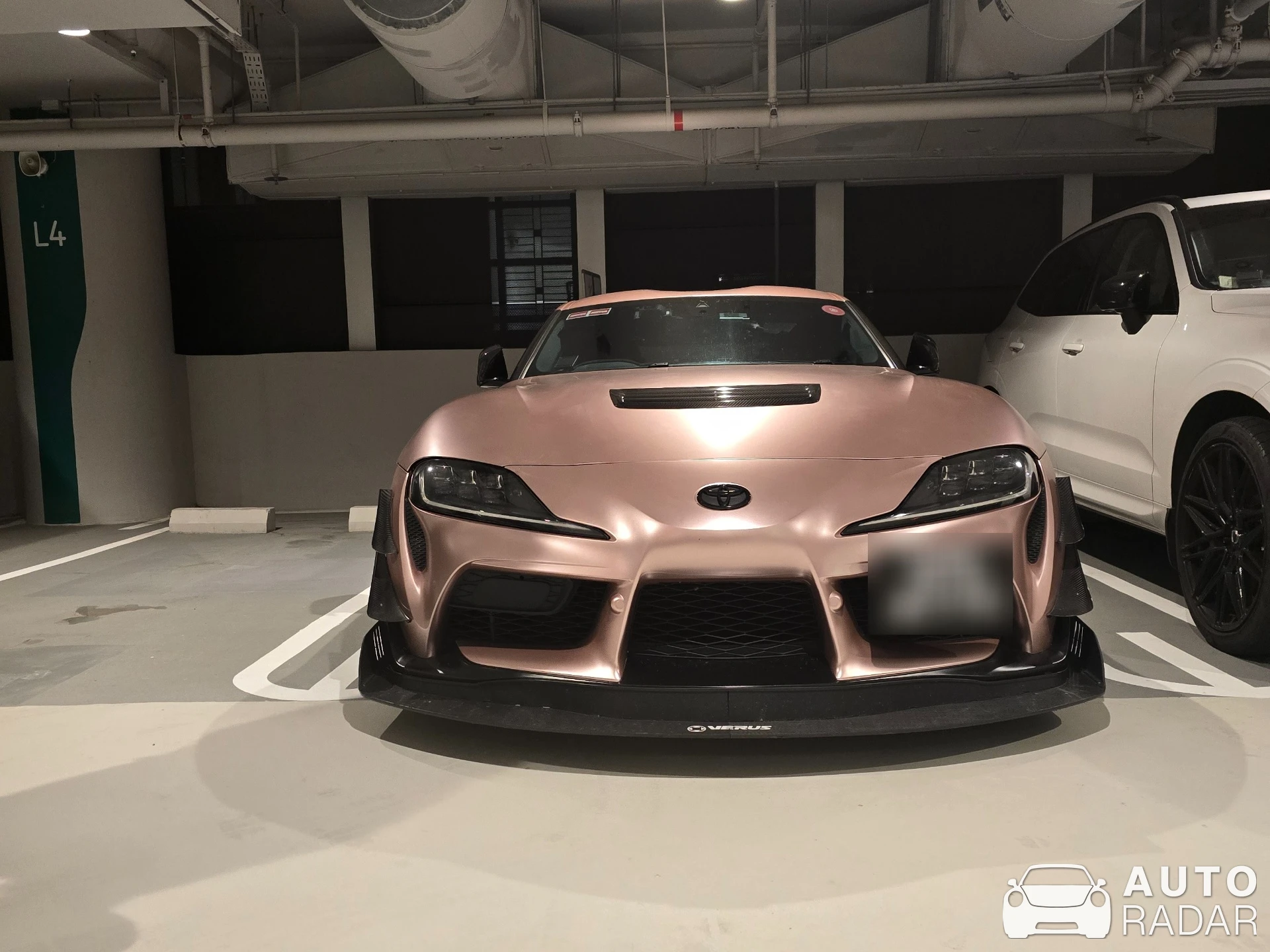 Toyota GR Supra A90 RZ spotted in Singapore