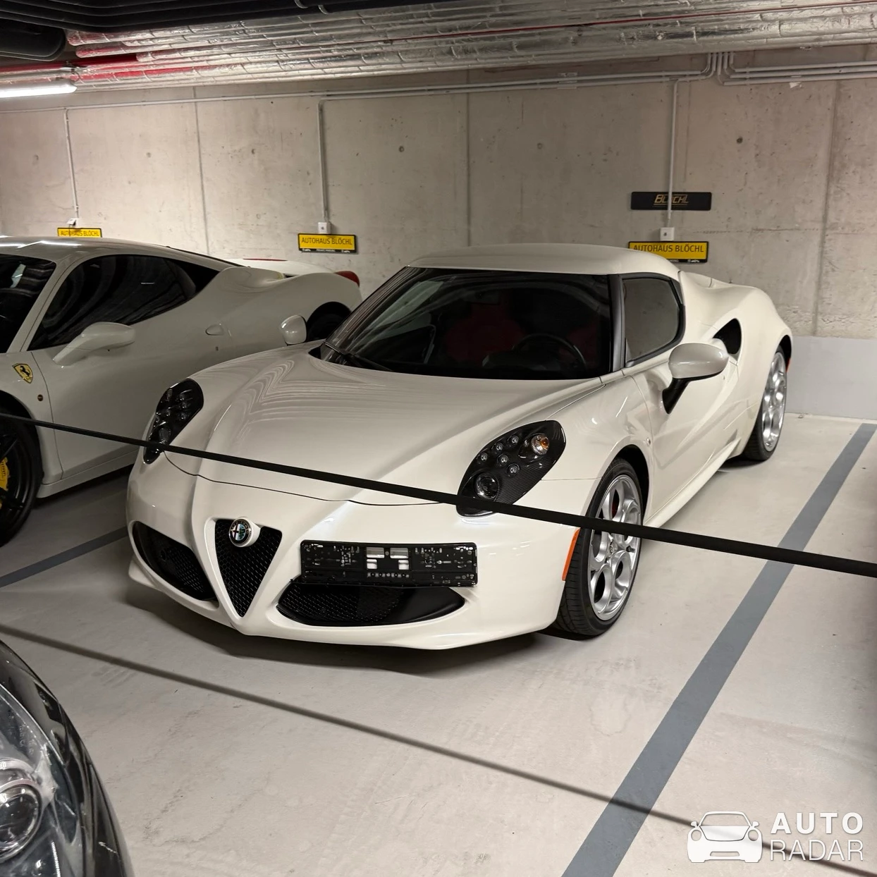 Alfa Romeo 4C Coupé spotted in München