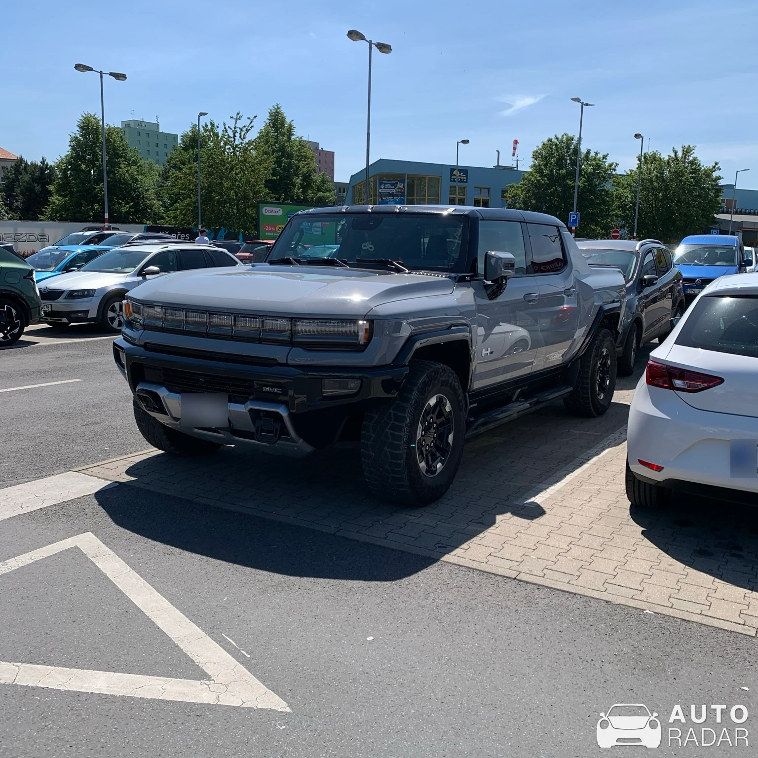 Hummer EV spotted in Benešov nad Ploučnicí