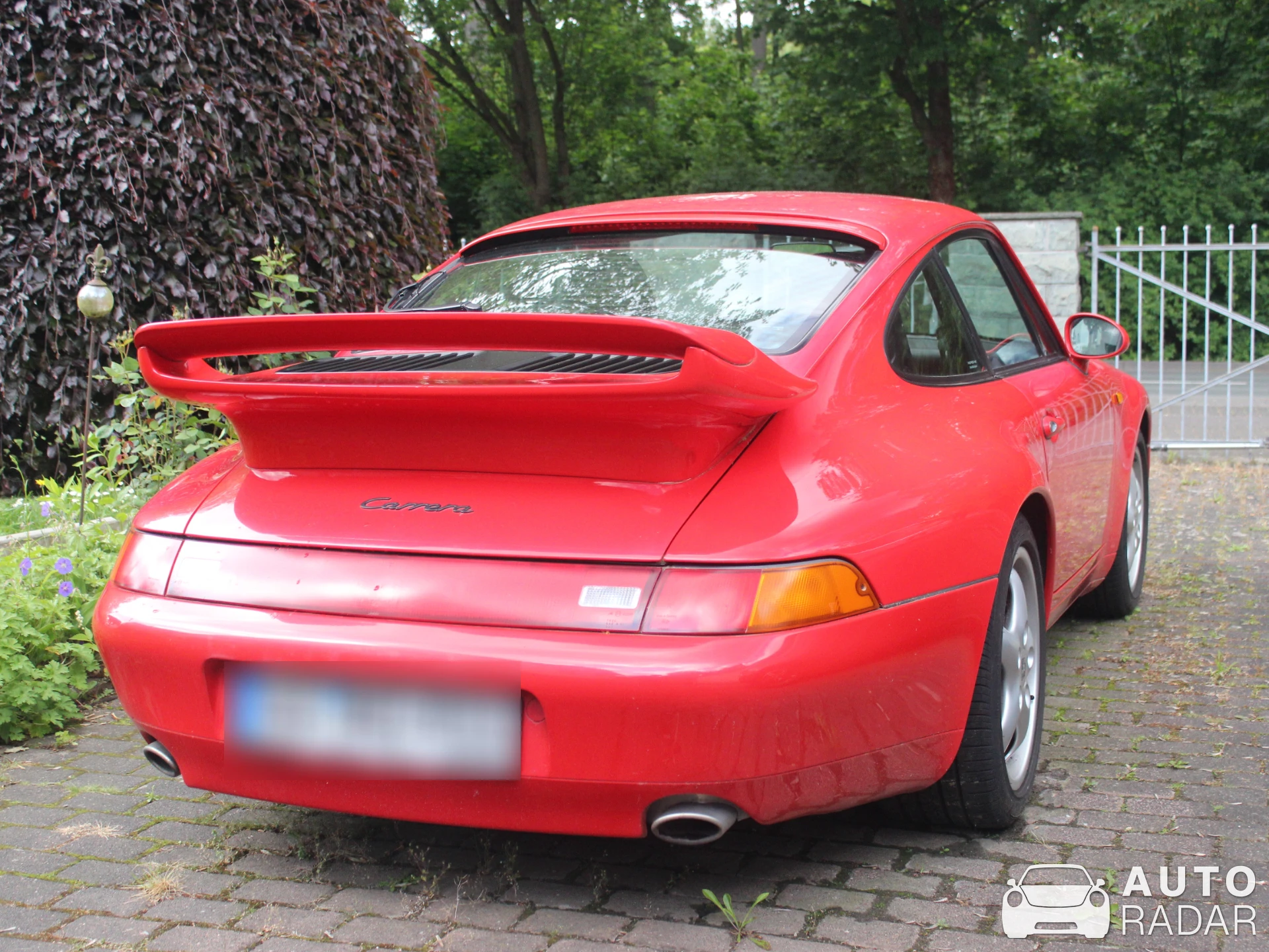 Porsche 993 Carrera RS Clubsport spotted in Bad Sassendorf