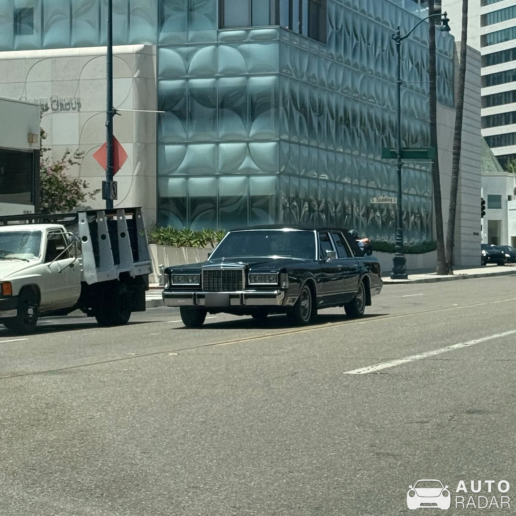 Lincoln Town Car spotted in Beverly Hills
