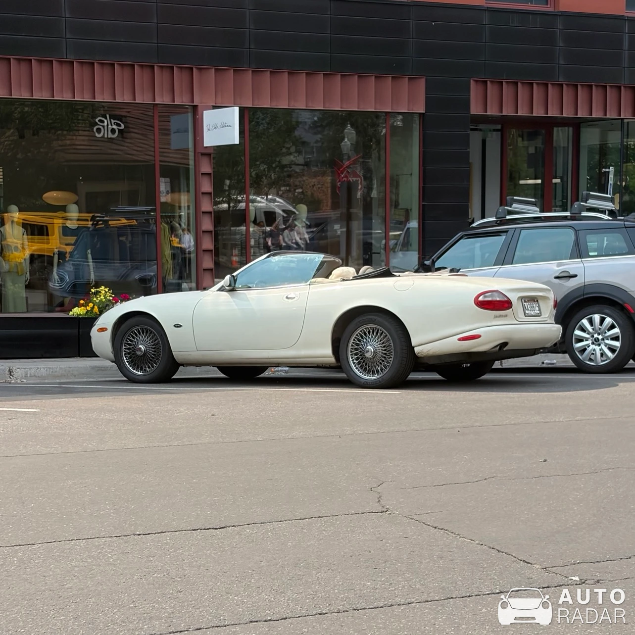 Jaguar XK8 spotted in Aspen