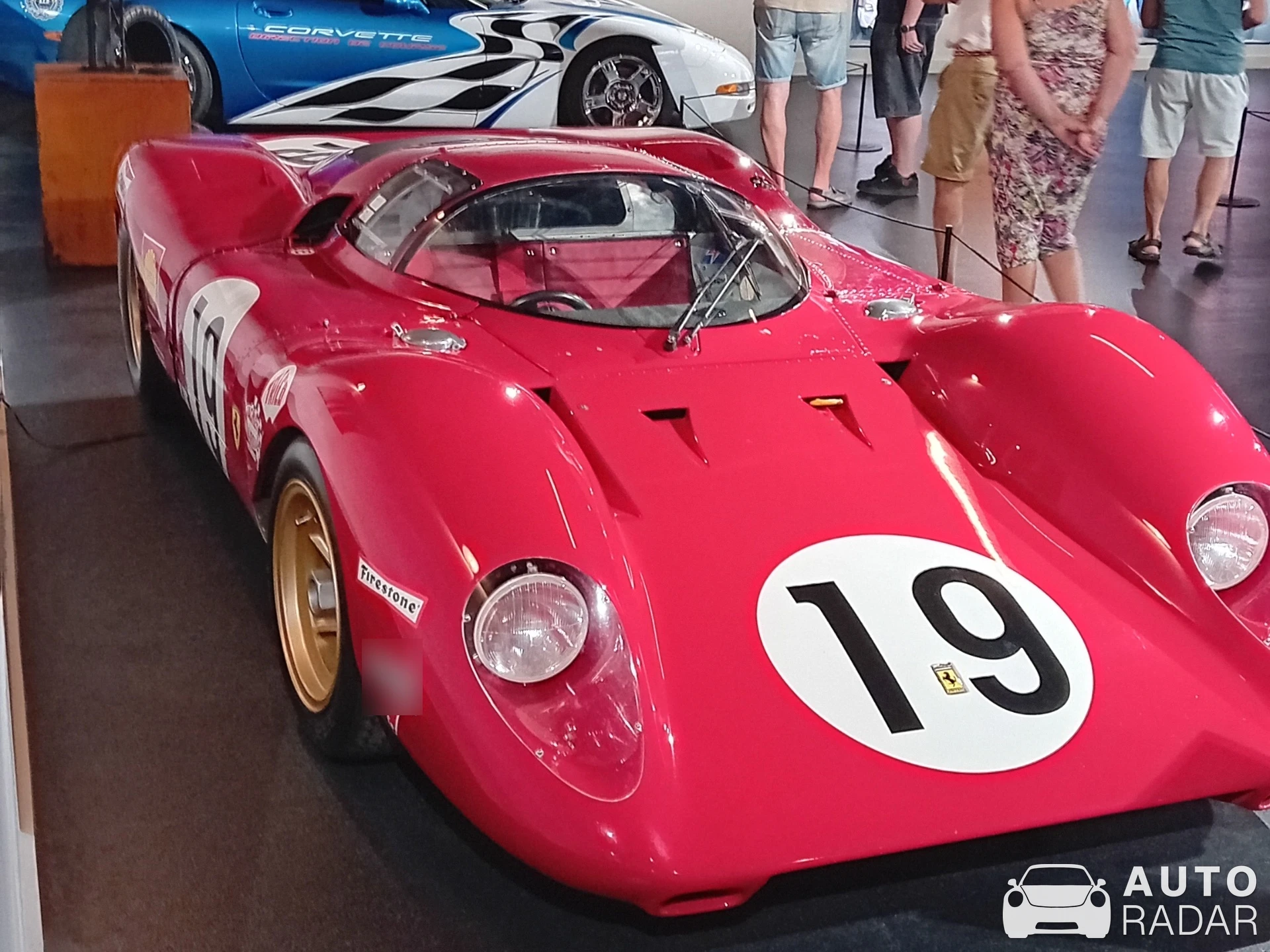Ferrari 312 spotted in Le Mans