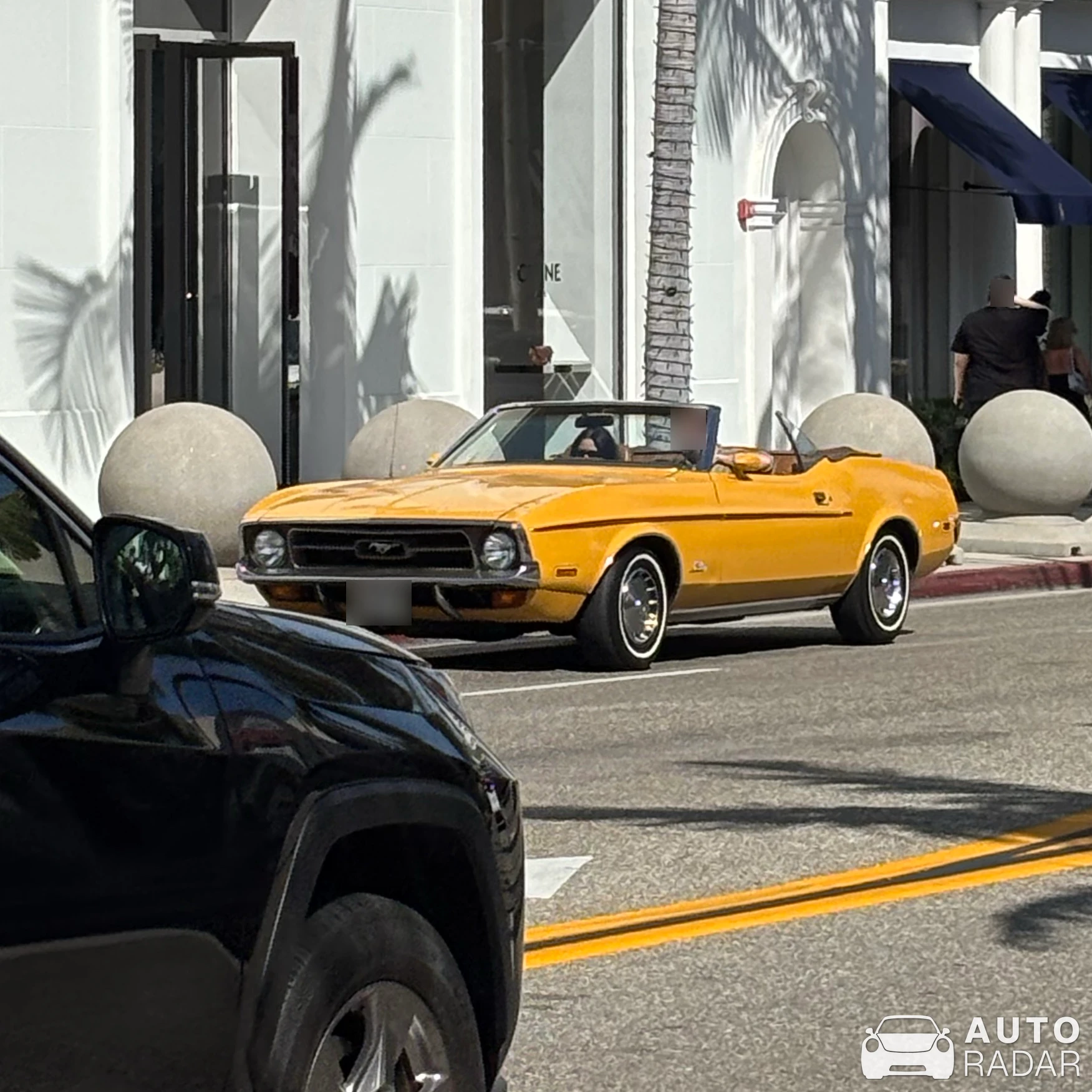 Ford Mustang Mach 1 Convertible spotted in Beverly Hills
