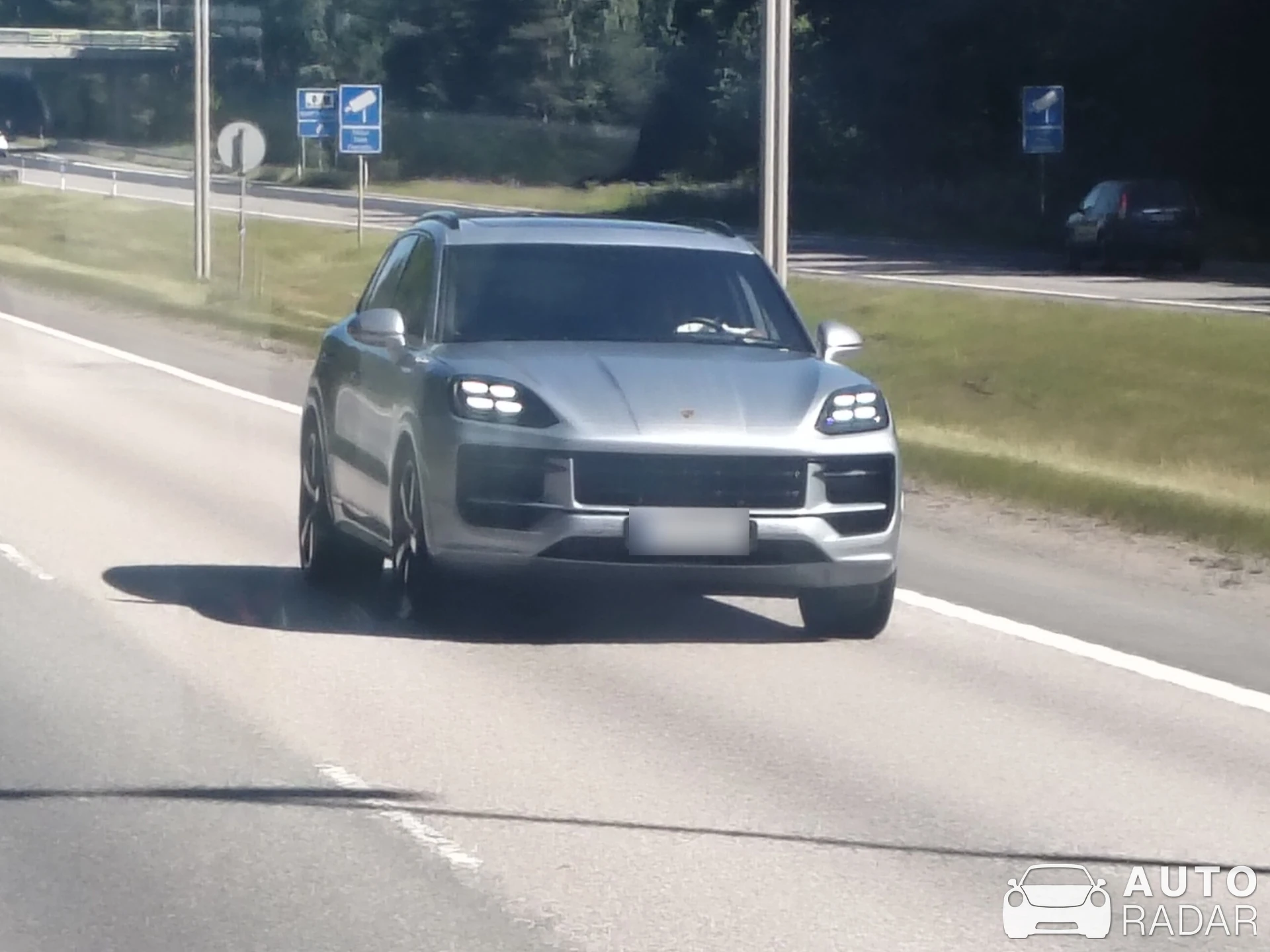 Porsche Cayenne spotted in Tuusula