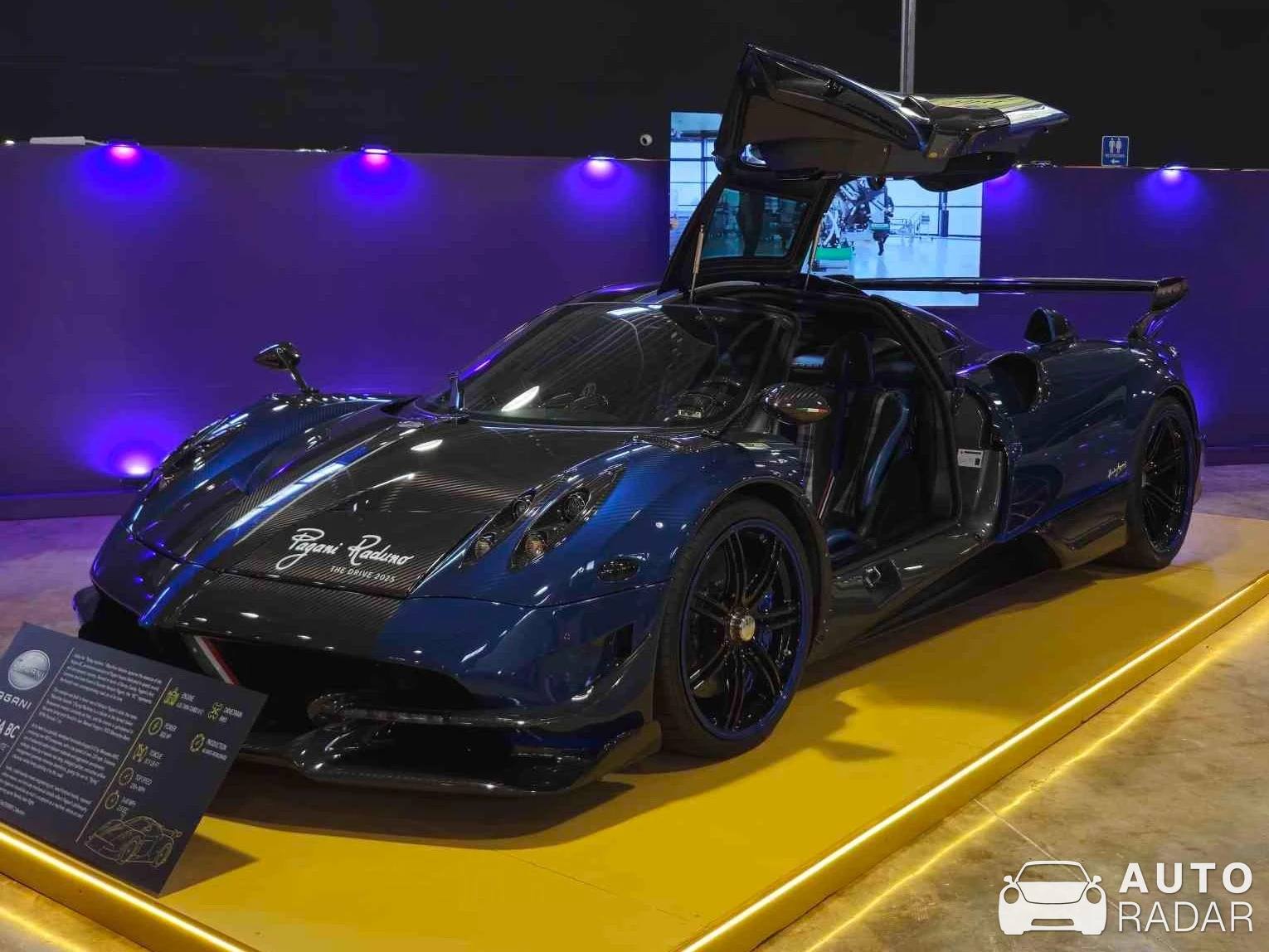 Pagani Huayra BC spotted in San Diego