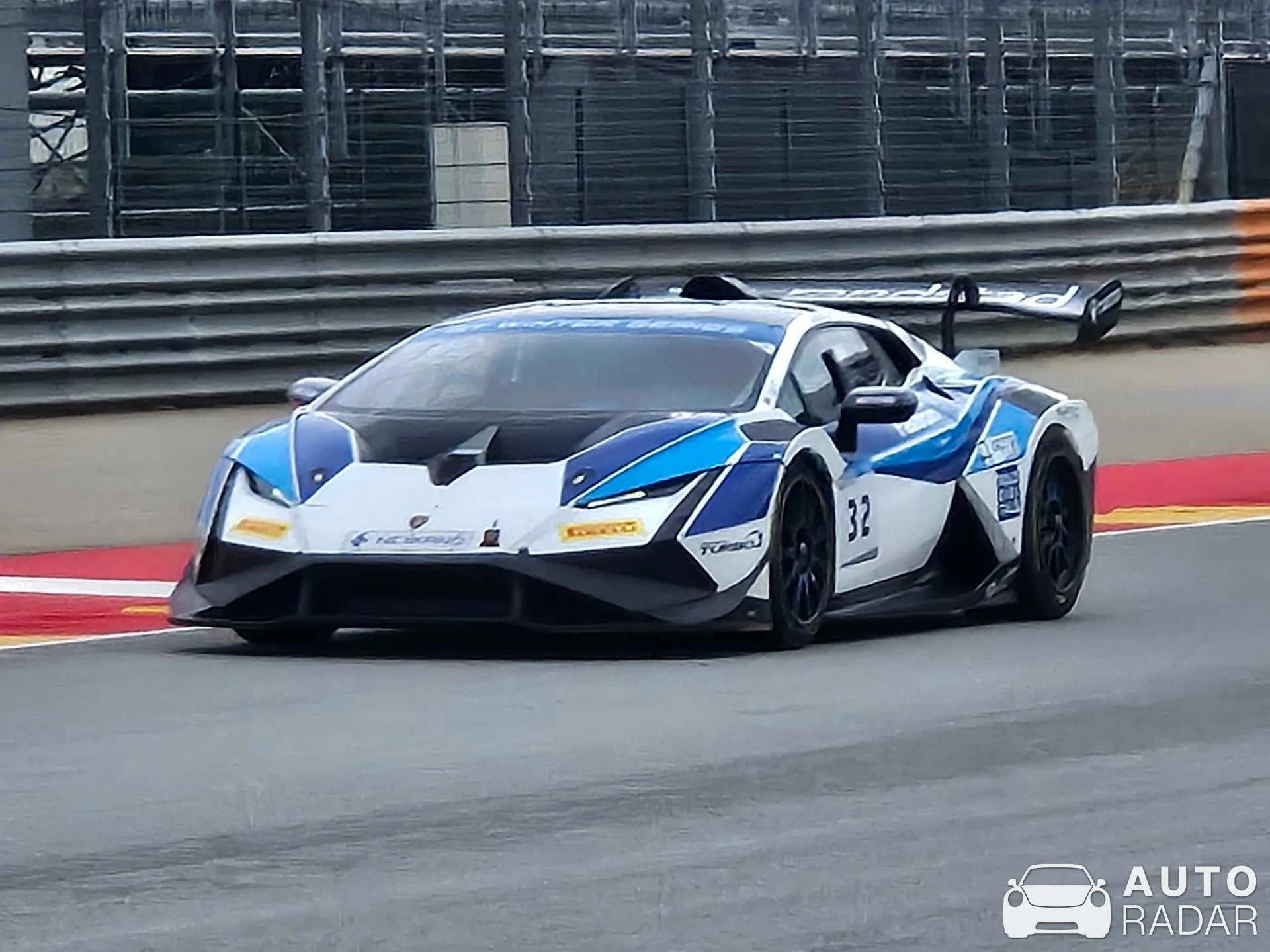 Lamborghini Huracán LP620-2 Super Trofeo EVO2 spotted in Alcañiz