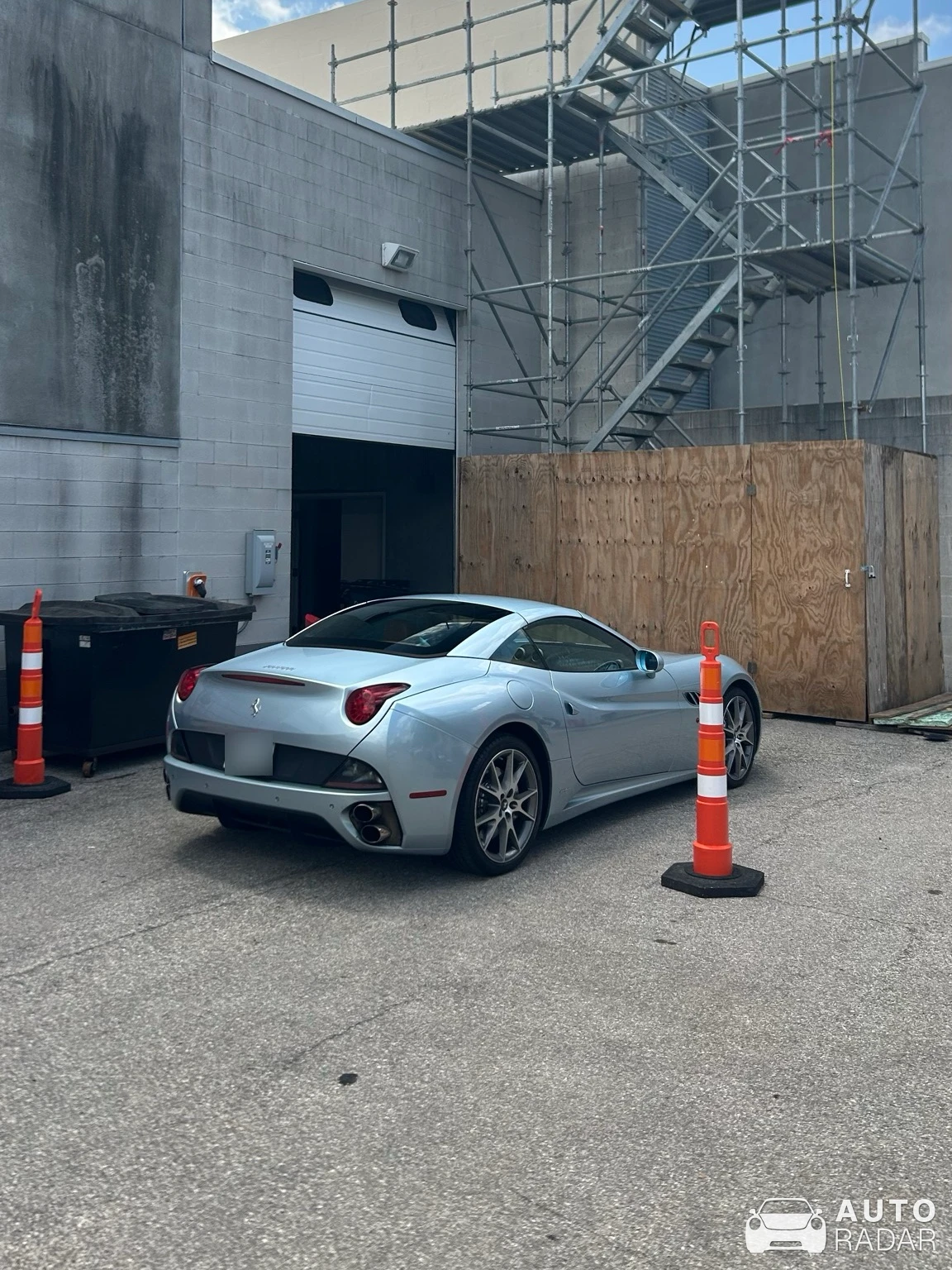 Ferrari California spotted in Dublin