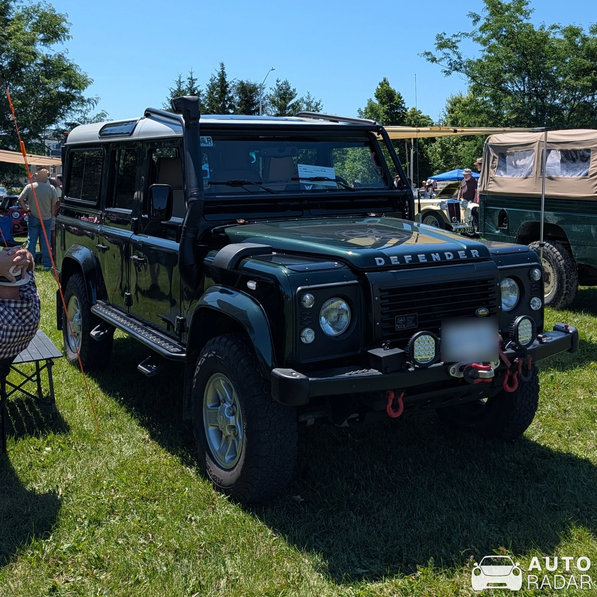 Land Rover Defender 110 spotted in Nepean
