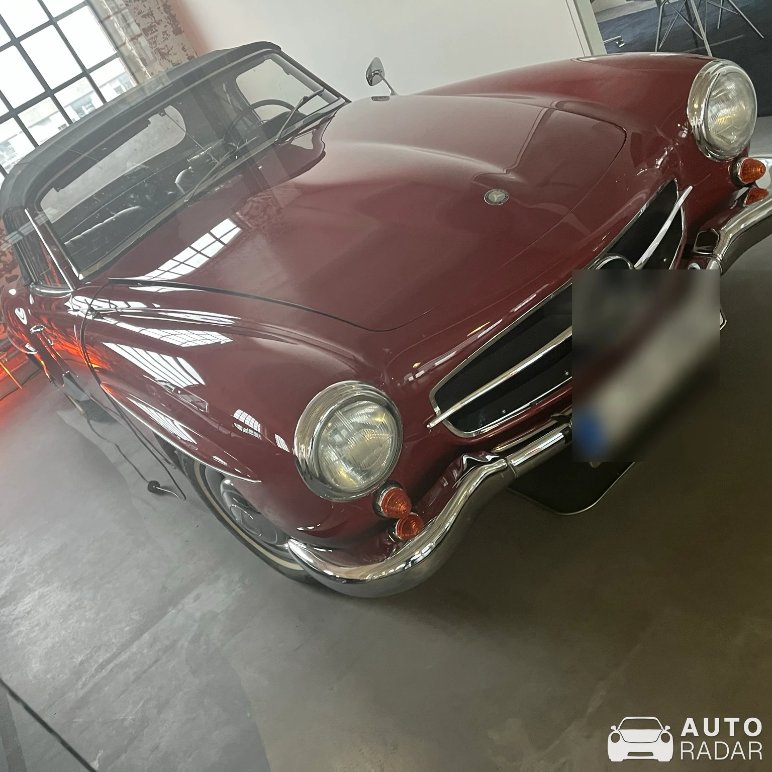 Mercedes-Benz 190 SL spotted in Frankfurt am Main