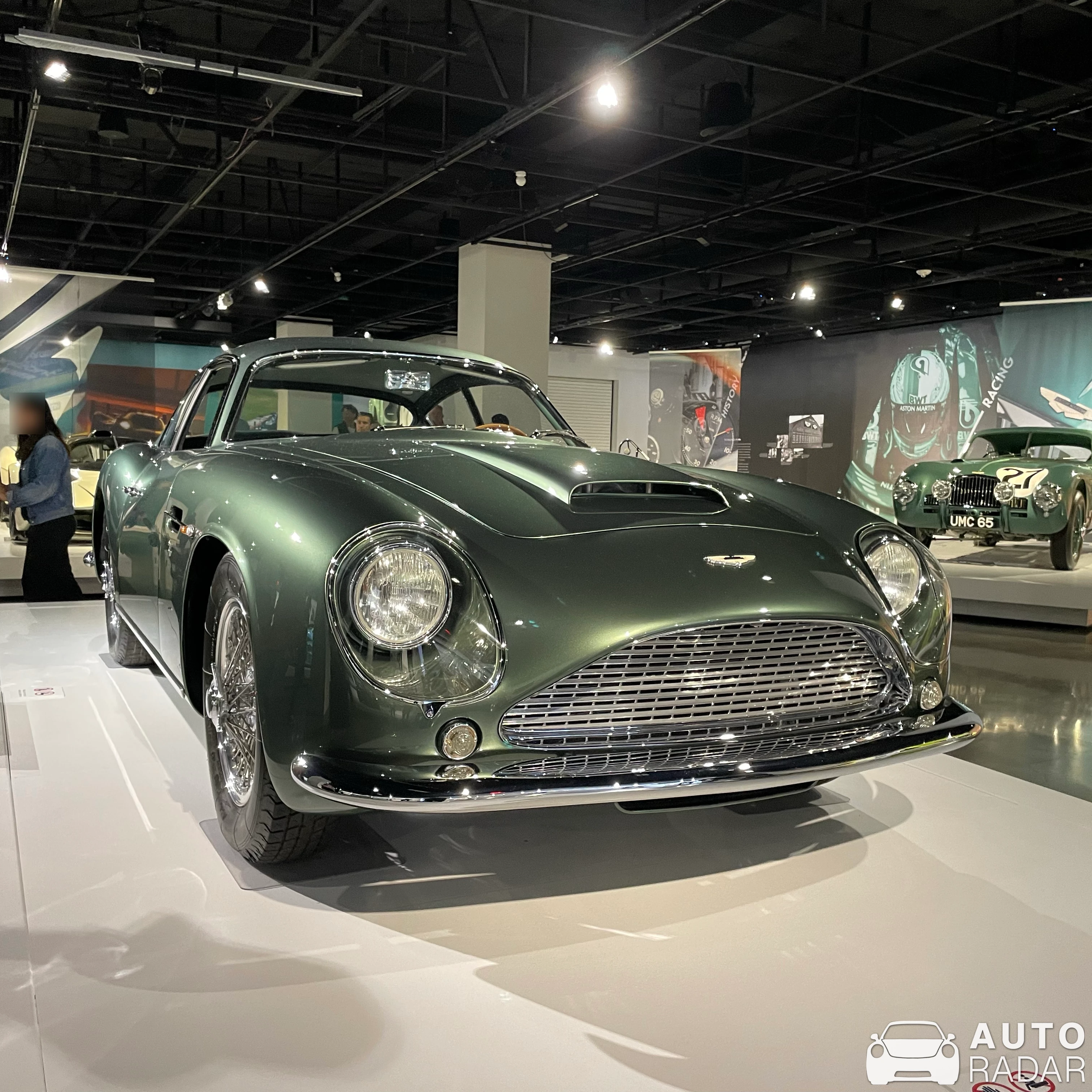 Aston Martin DB4 spotted in Los Angeles