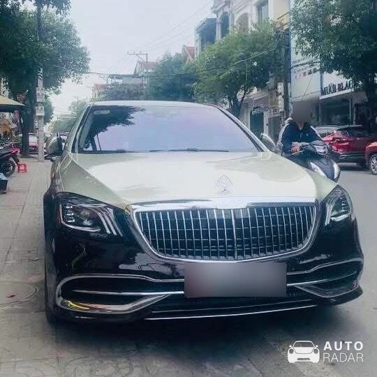 Mercedes-Maybach S 450 spotted in Việt Trì