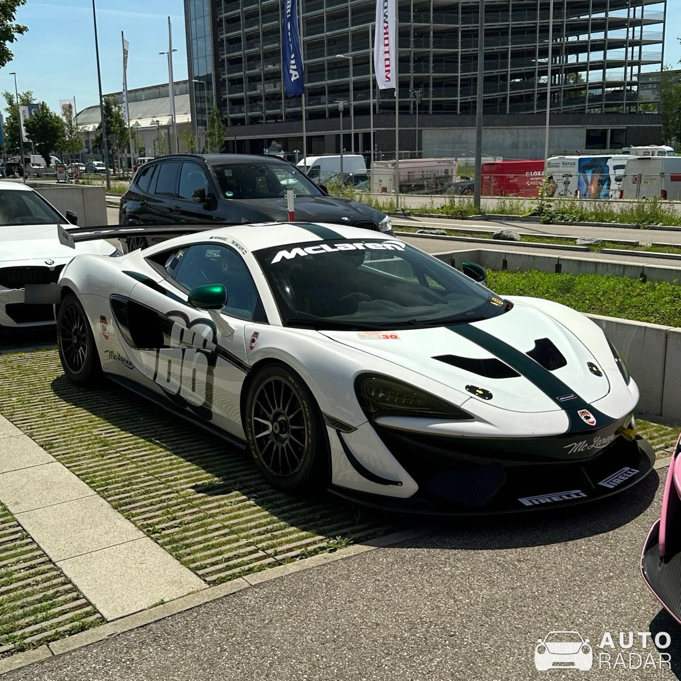 McLaren 570S GT4 spotted in München