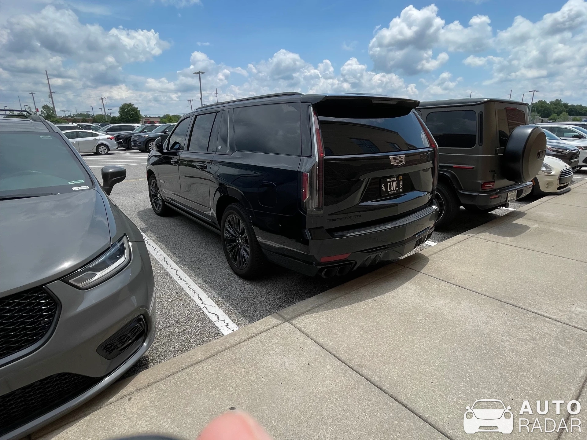 Cadillac Escalade-V spotted in Saint John