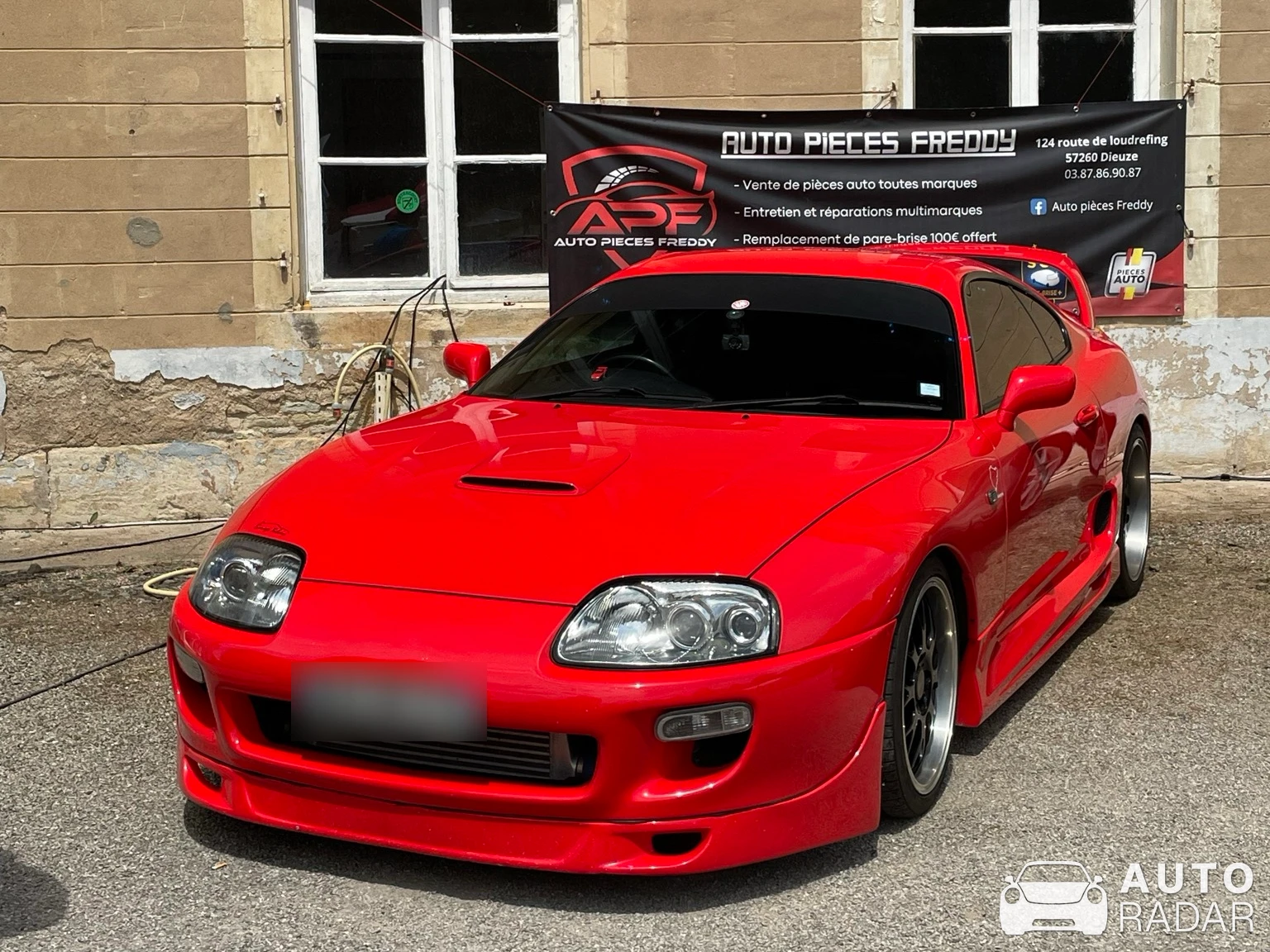 Toyota Supra A80 spotted in Salonnes