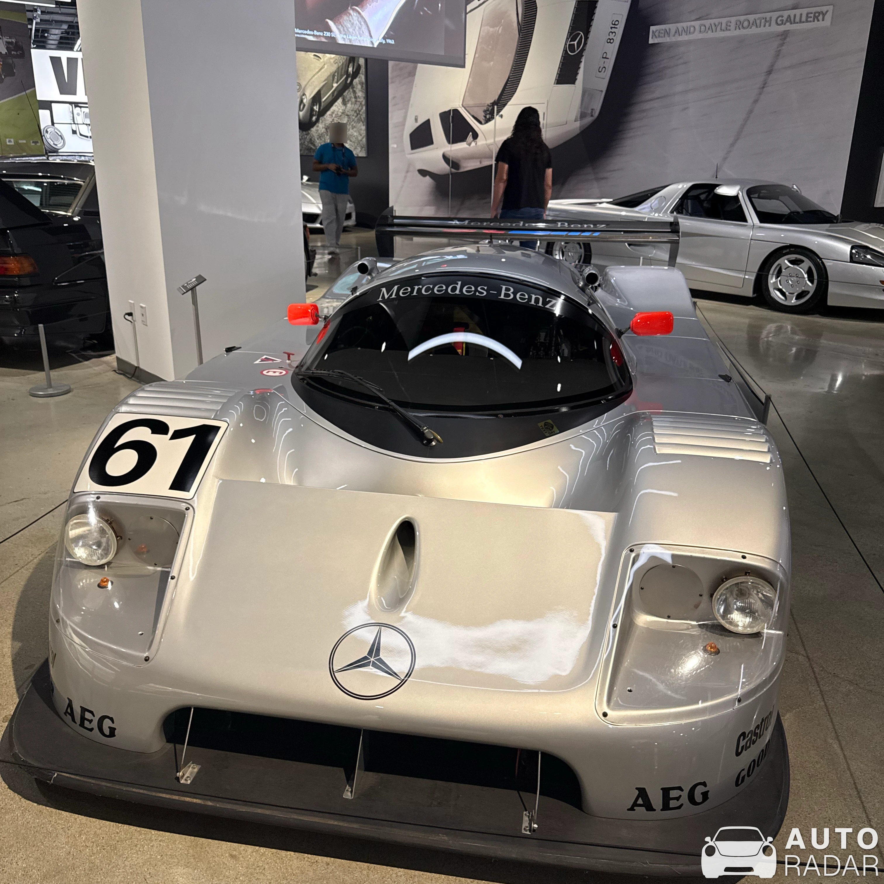 Sauber C9 spotted in Los Angeles