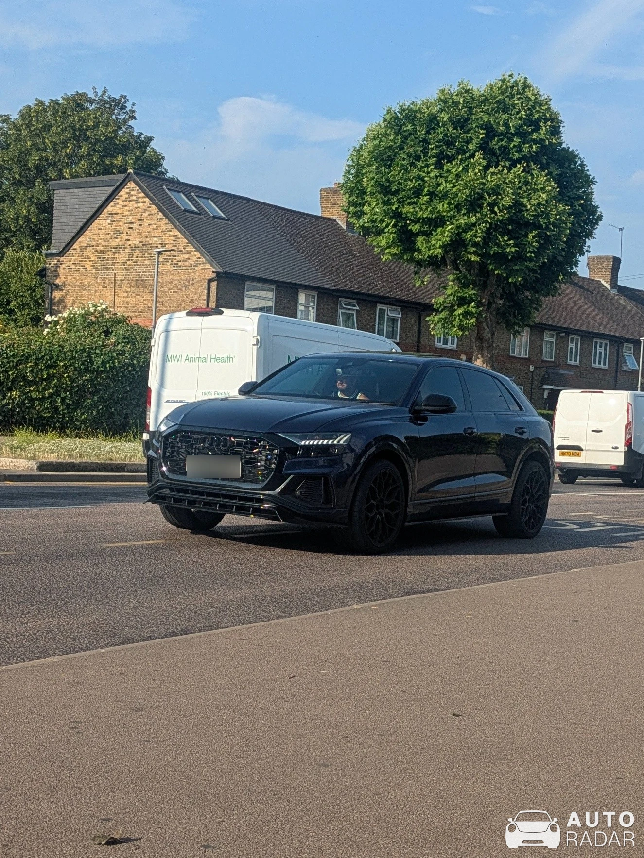 Audi RS Q8 spotted in London