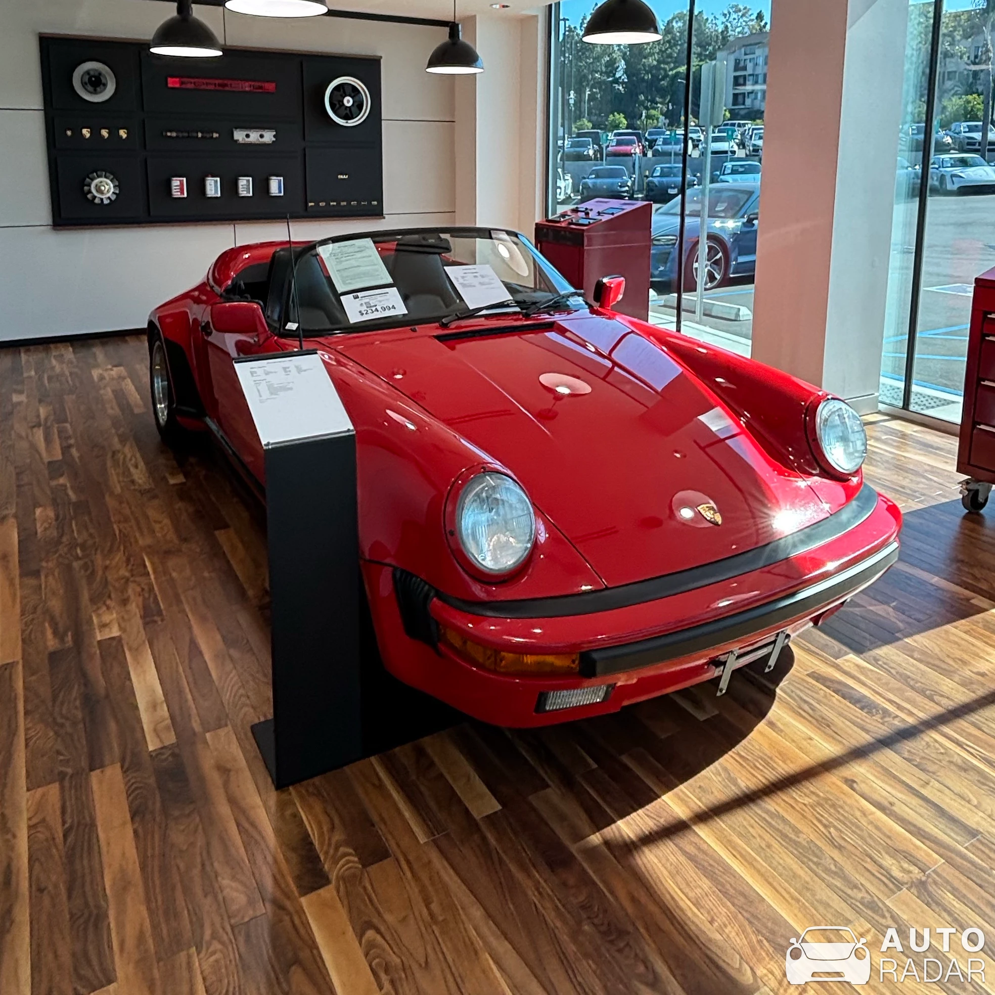 Porsche 930 Speedster spotted in Long Beach