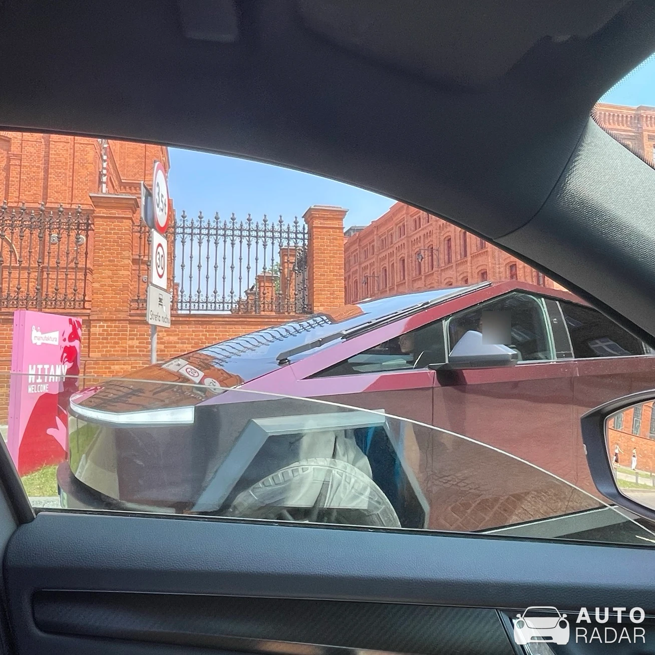 Tesla Cybertruck spotted in Łódź