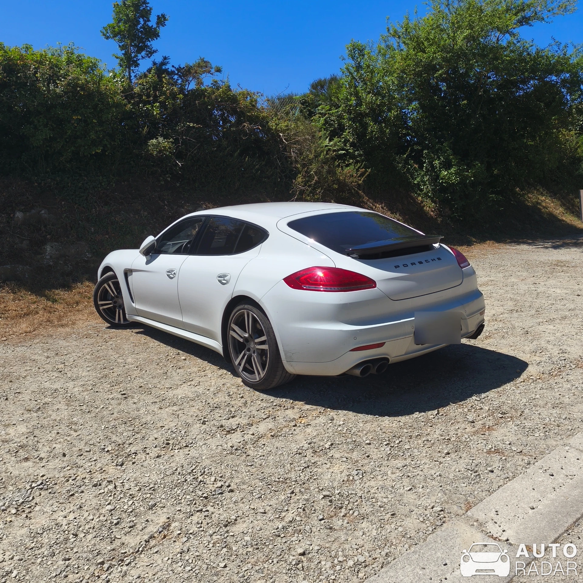 Porsche 970 Panamera S spotted in Plouezoc'h