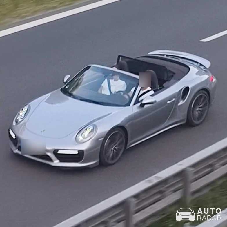 Porsche 991 Turbo S Cabriolet MkI spotted in Weingarten