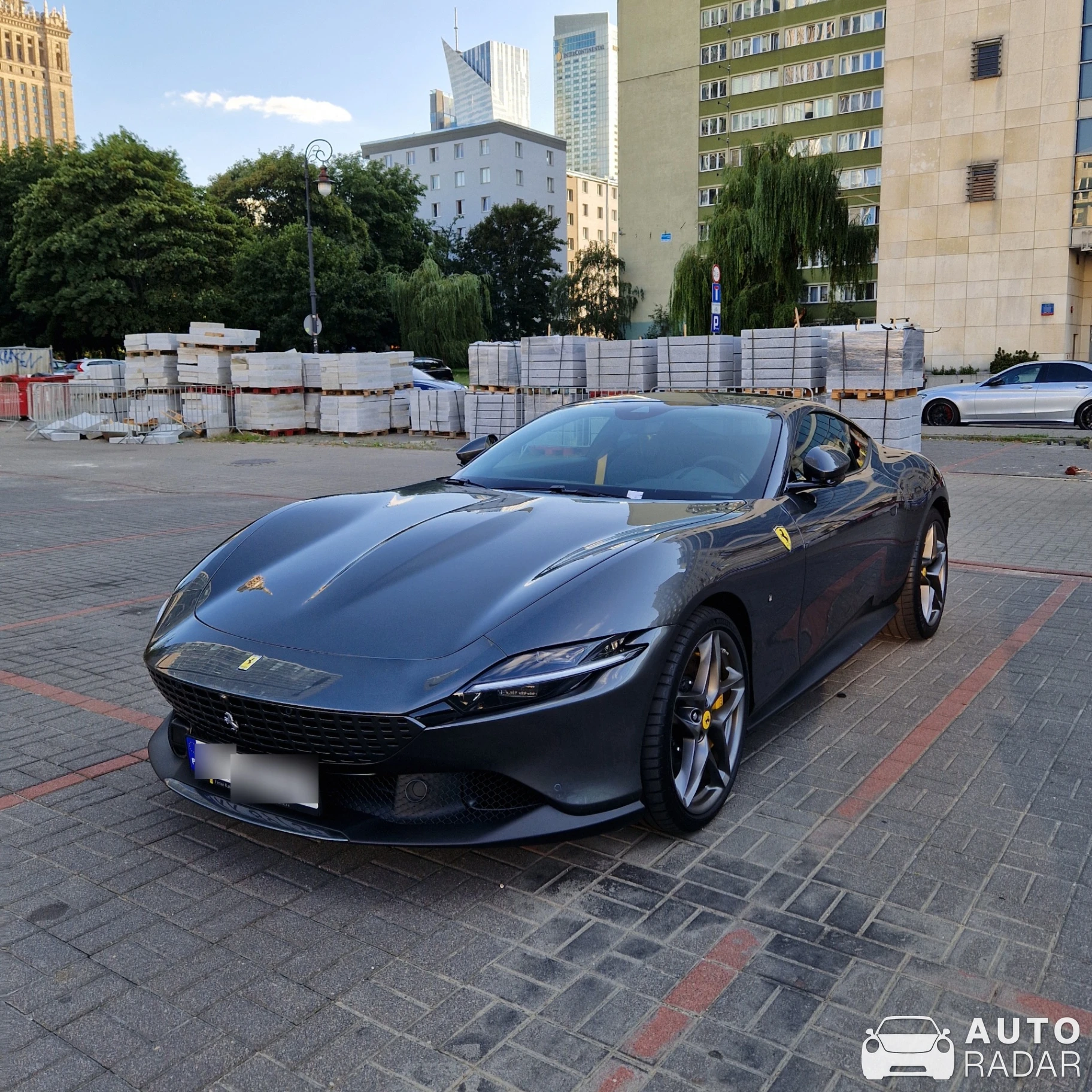 Ferrari Roma spotted in Warszawa, Poland