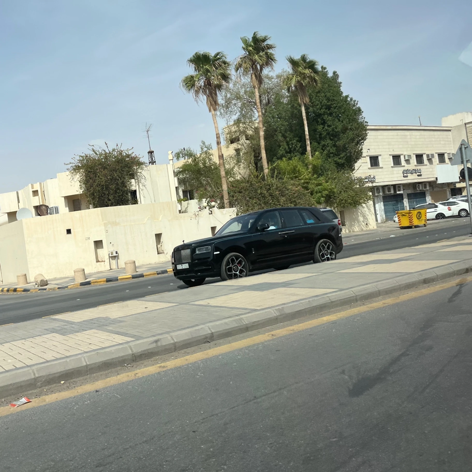 Rolls-Royce Cullinan Black Badge spotted in Riyadh, Saudi Arabia