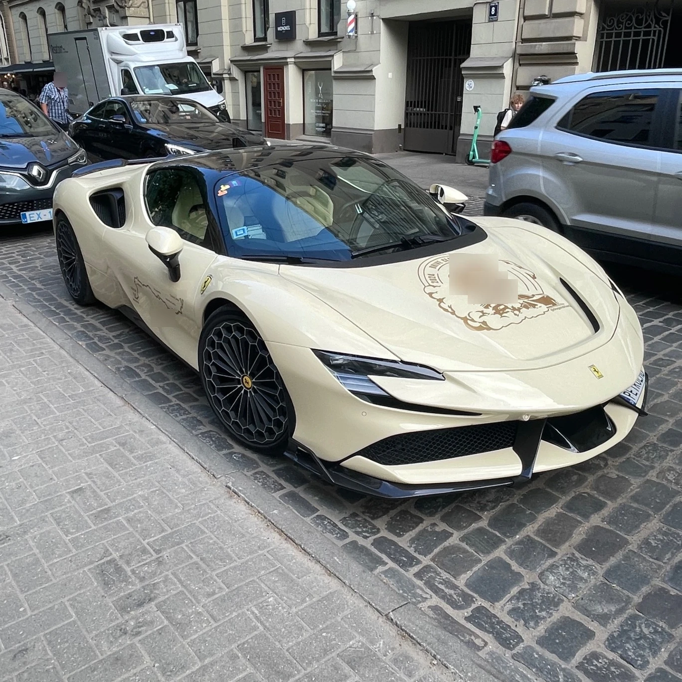 Ferrari SF90 Stradale spotted in Rīga, Latvia