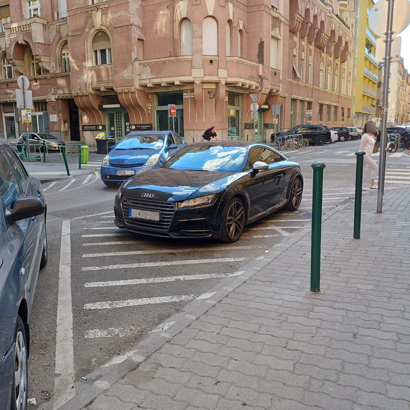 Audi TT-S 8S spotted in Budapest, Magyarország