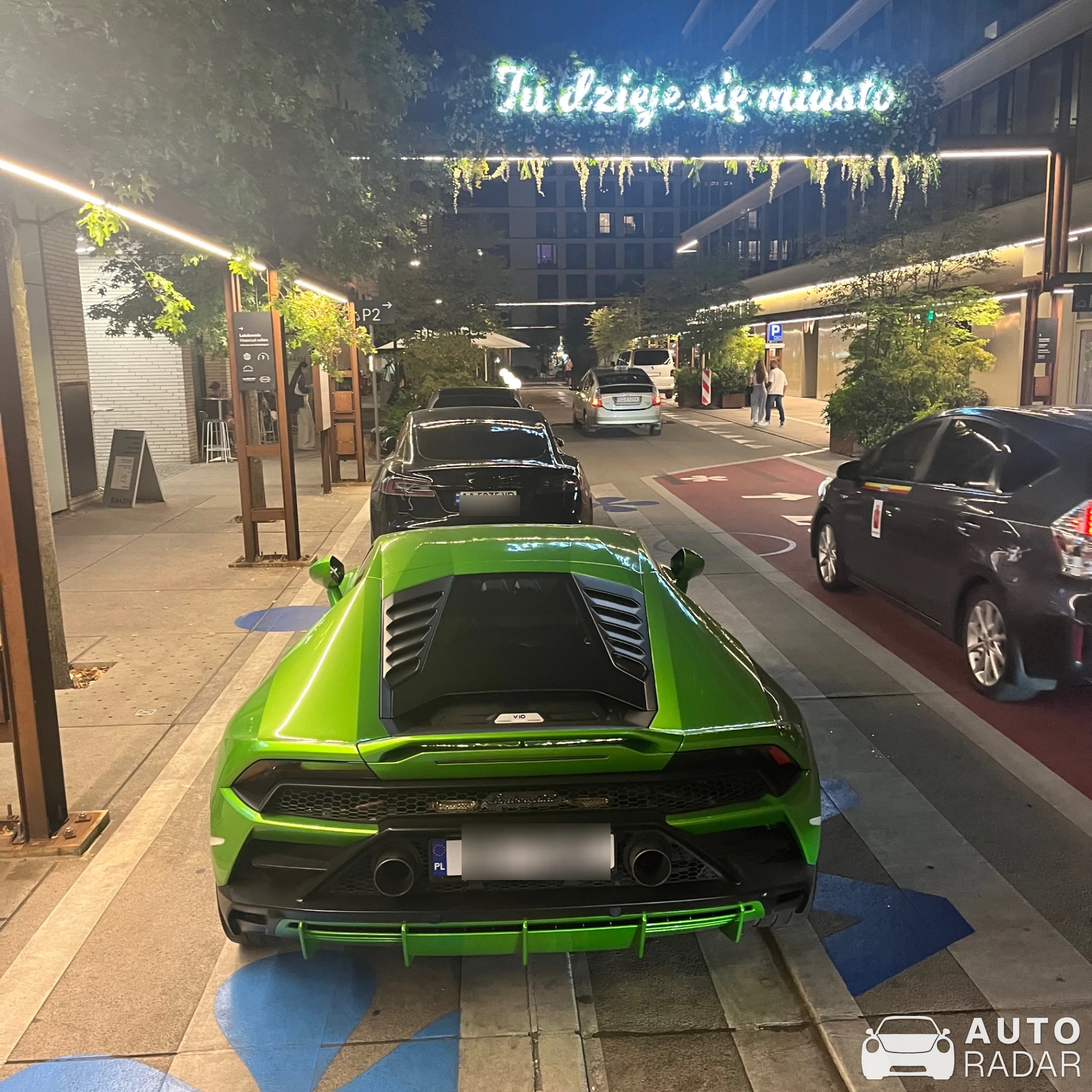 Lamborghini Huracán EVO spotted in Warszawa, Polska