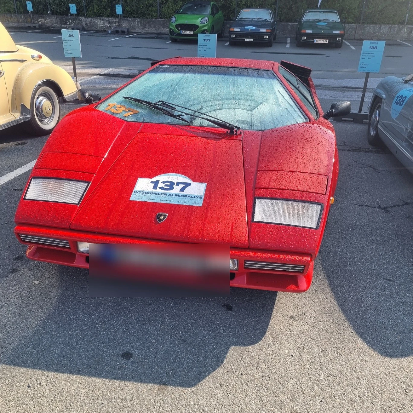 Lamborghini Countach spotted in Kitzbühel, Österreich
