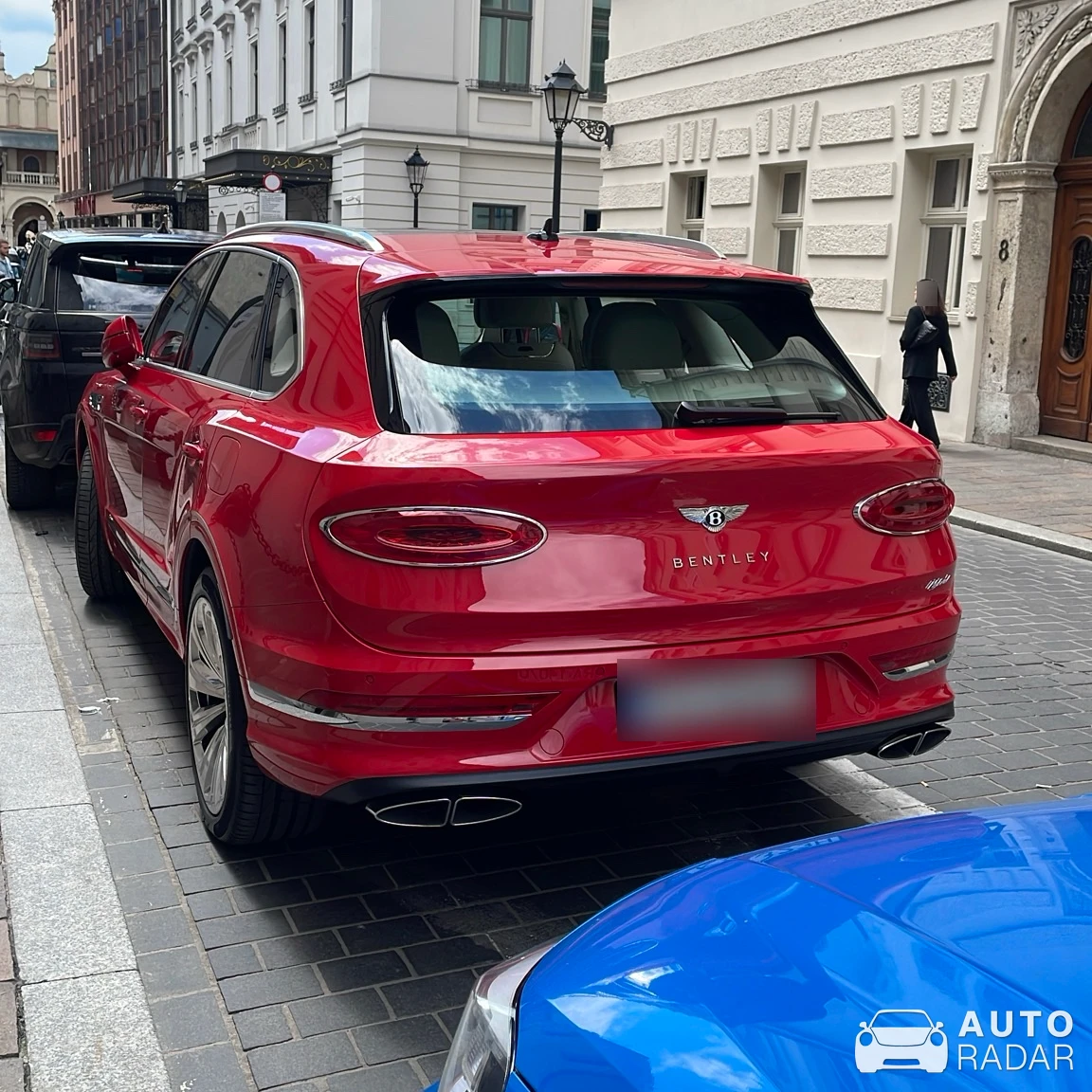 Bentley Bentayga Azure spotted in Kraków