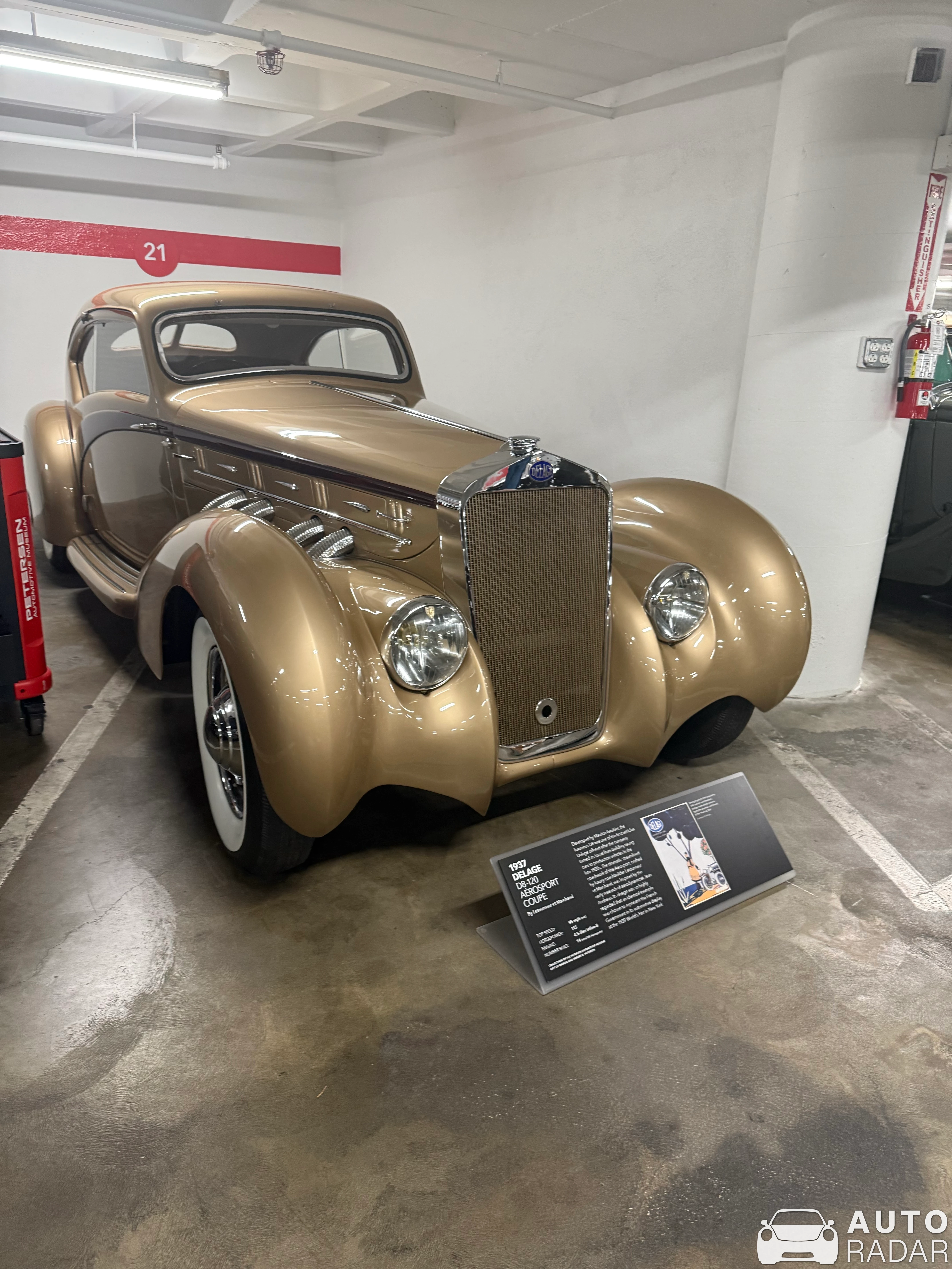 Delage D12 spotted in Los Angeles