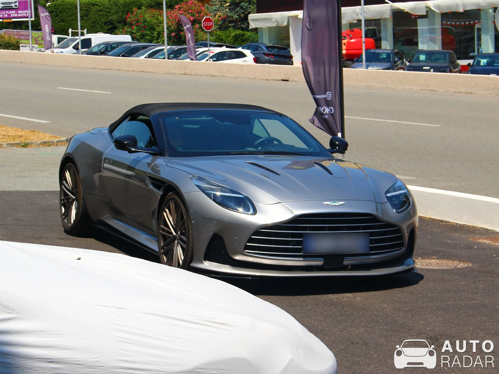 Aston Martin DBS spotted in Le Cannet