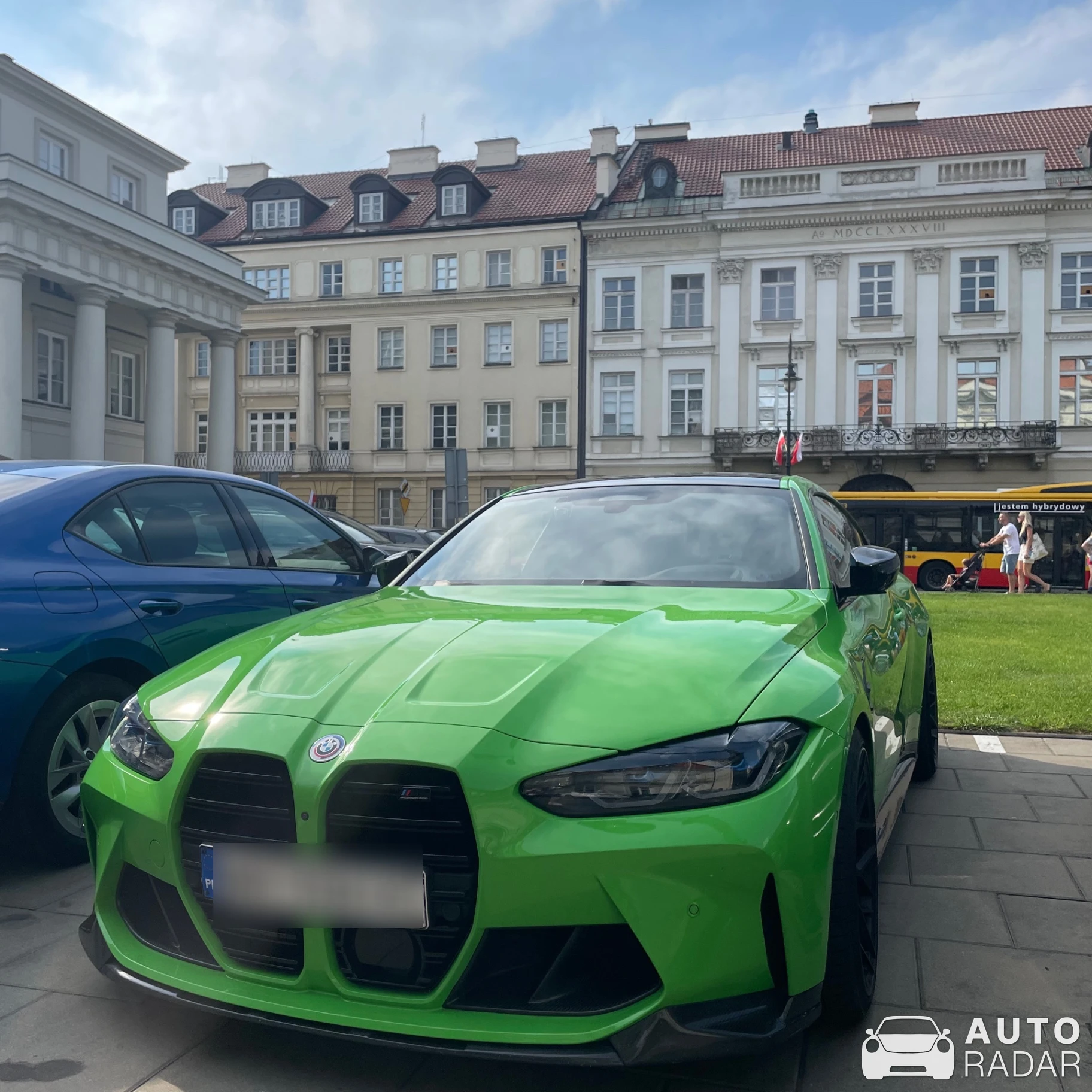 BMW M4 G82 Coupé Competition spotted in Warsaw, Poland