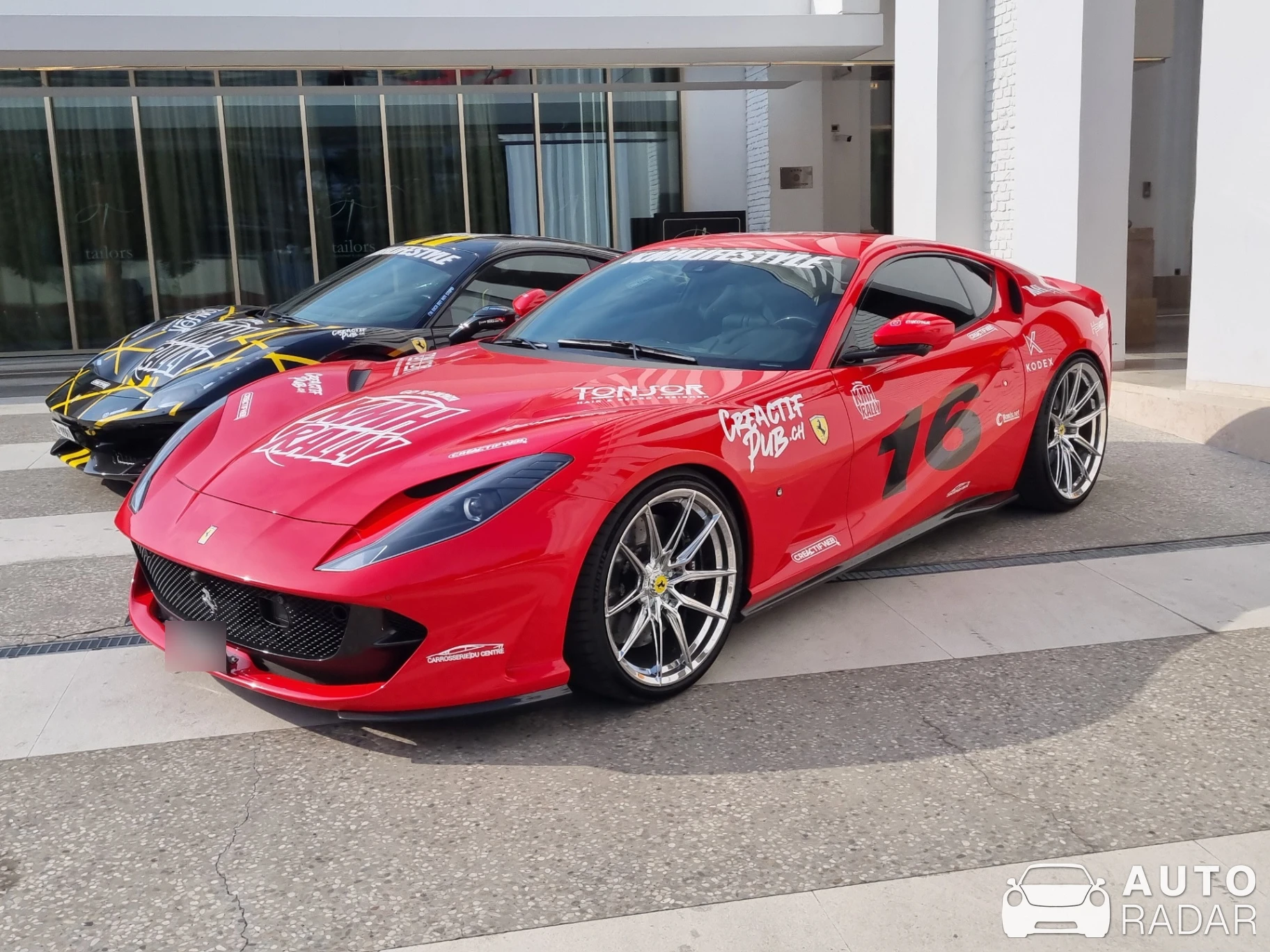 Ferrari 812 Superfast spotted in Milano, Italy