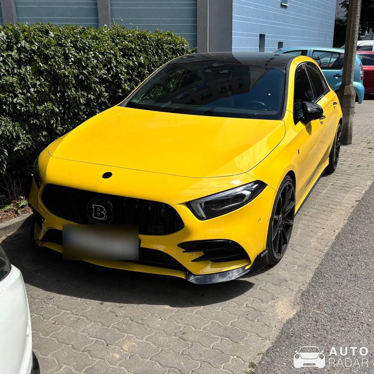 Mercedes-AMG Brabus A B45 spotted in Kraków