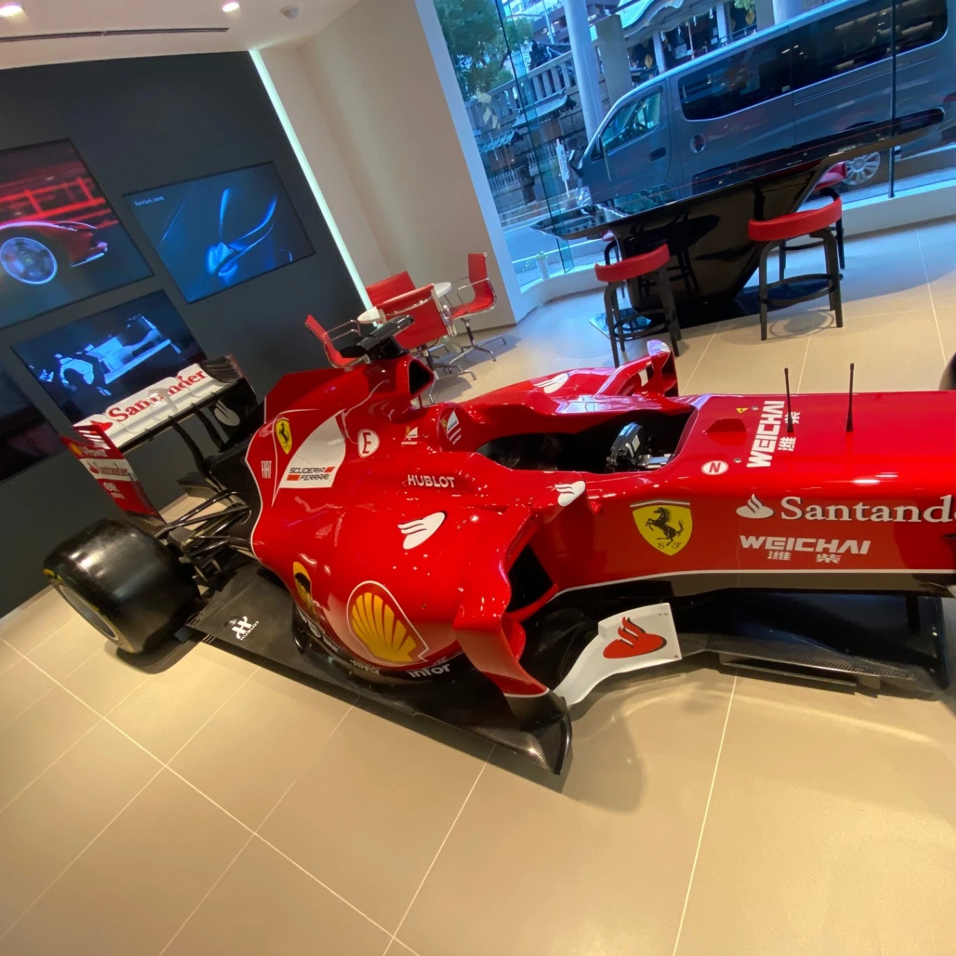 Ferrari SF16-H spotted in Osaka, Japan