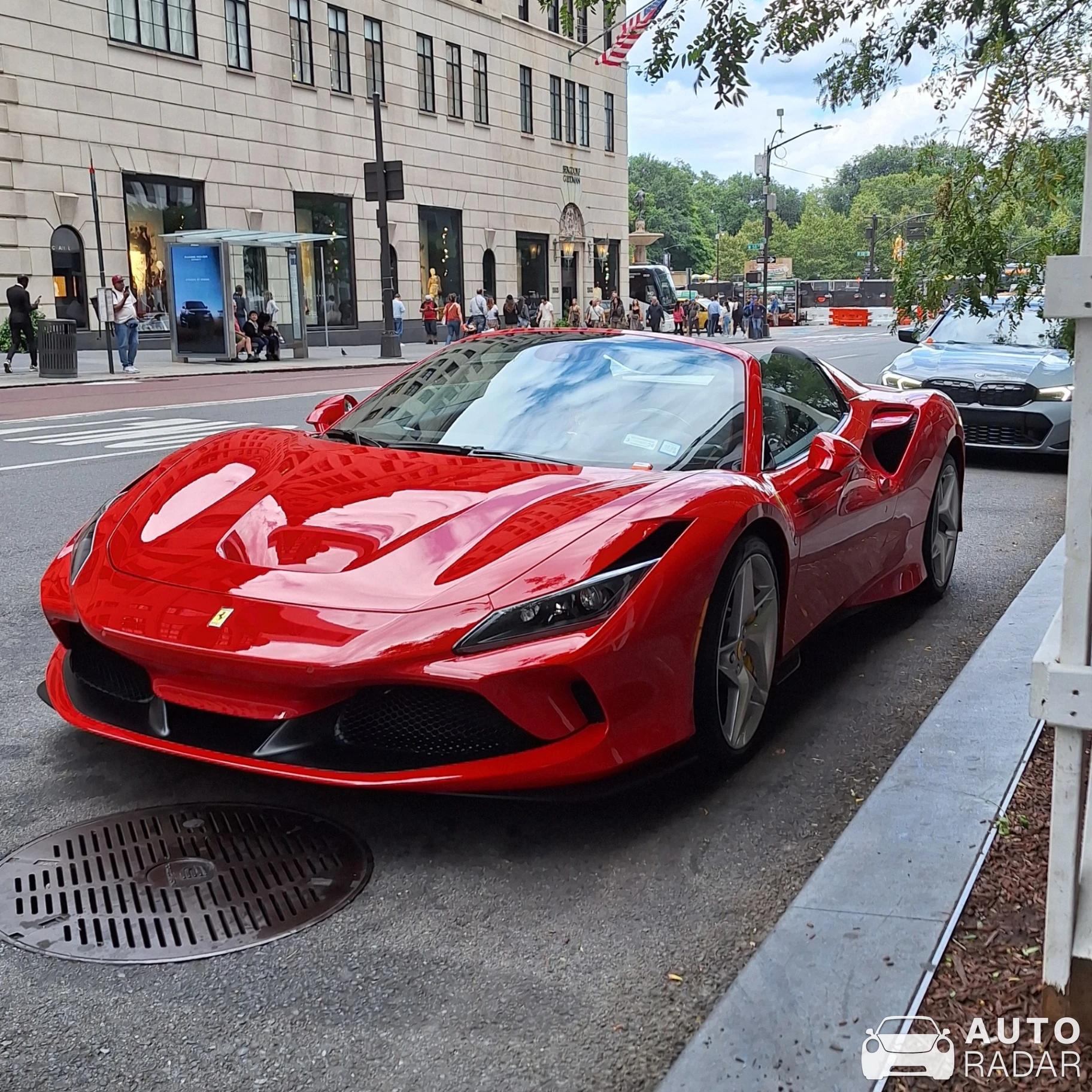 Ferrari F8 Spider spotted in New York, United States
