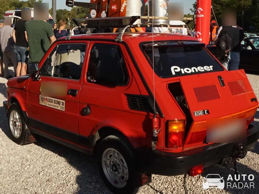 Polski Fiat 126p spotted in Varsova